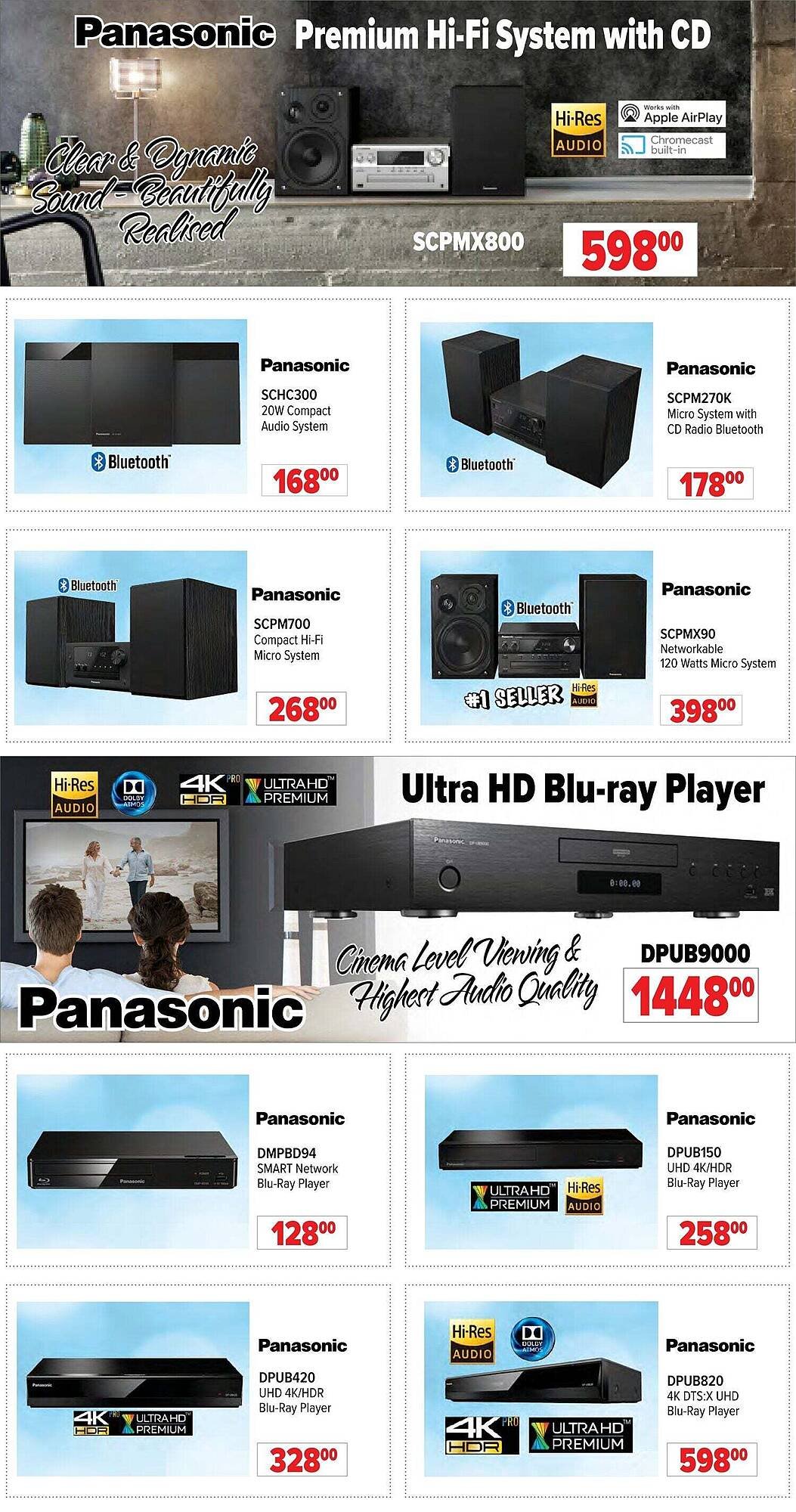 2001 Audio Video flyer