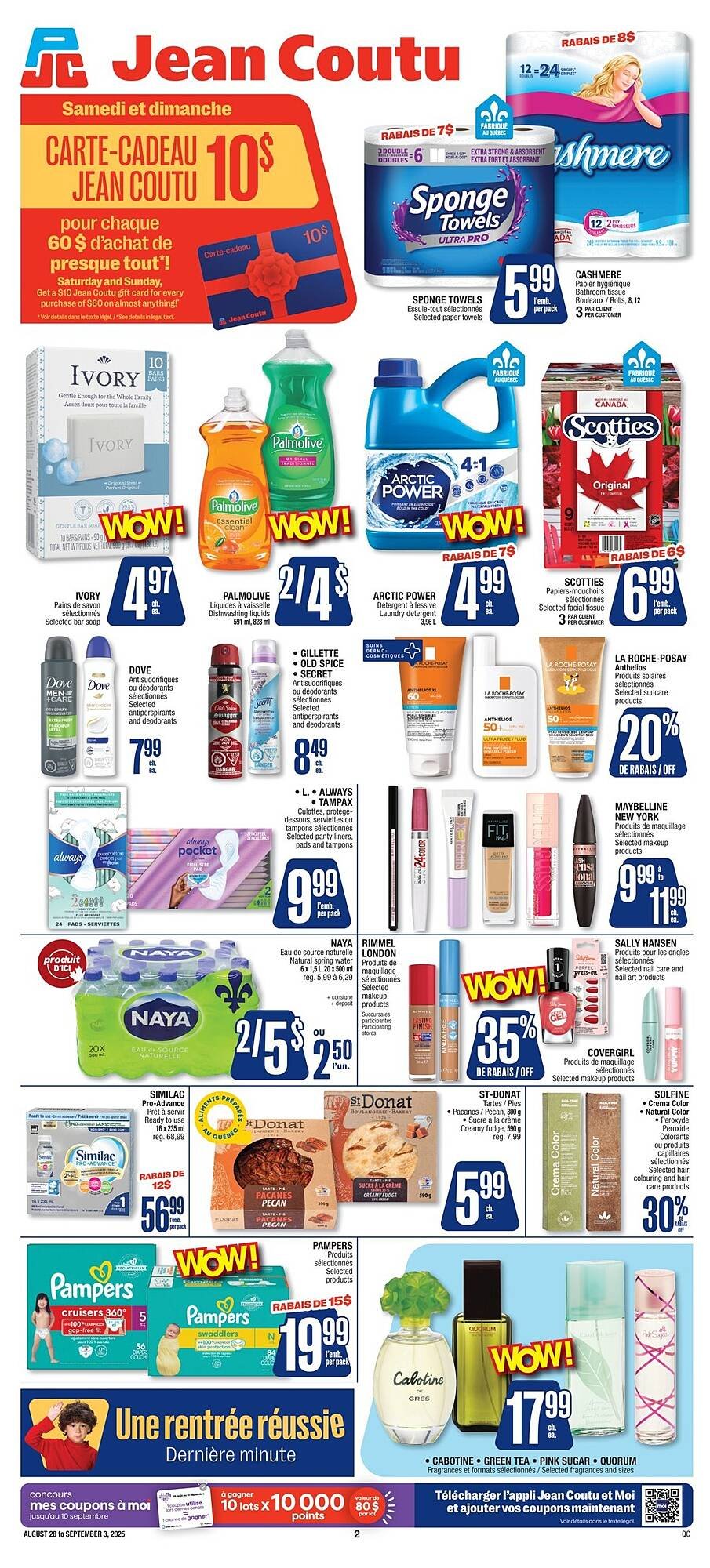 Jean Coutu flyer