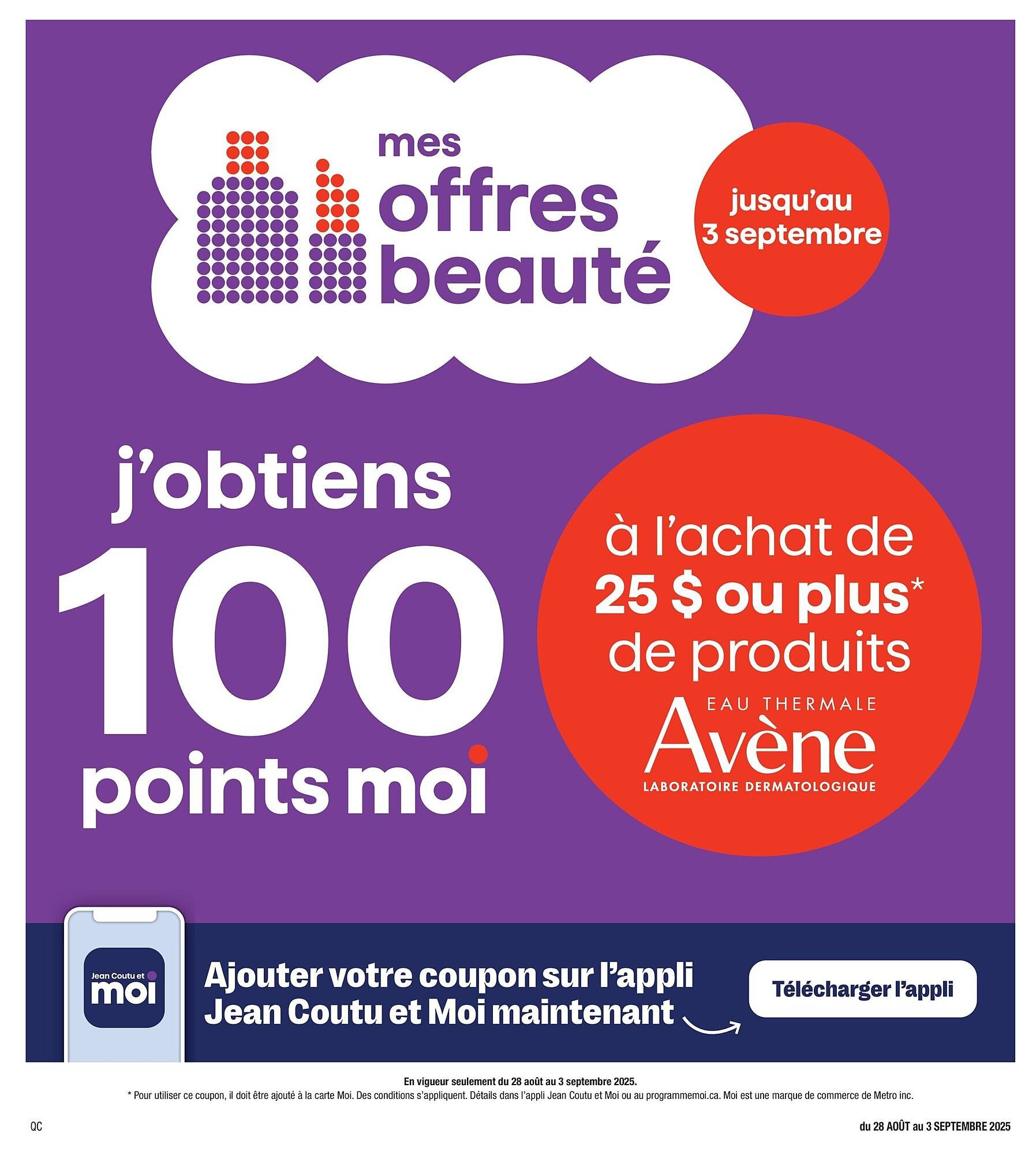 Jean Coutu flyer