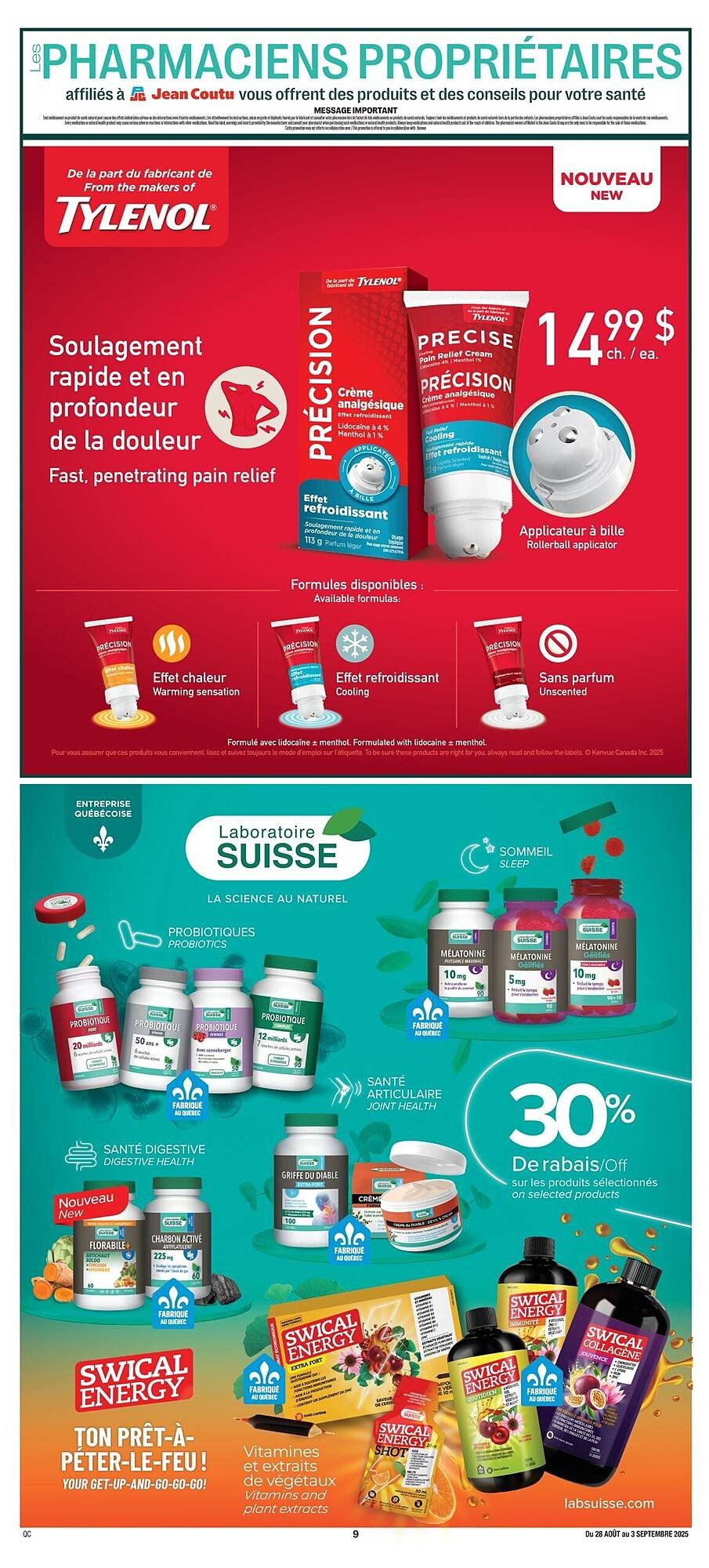 Jean Coutu flyer