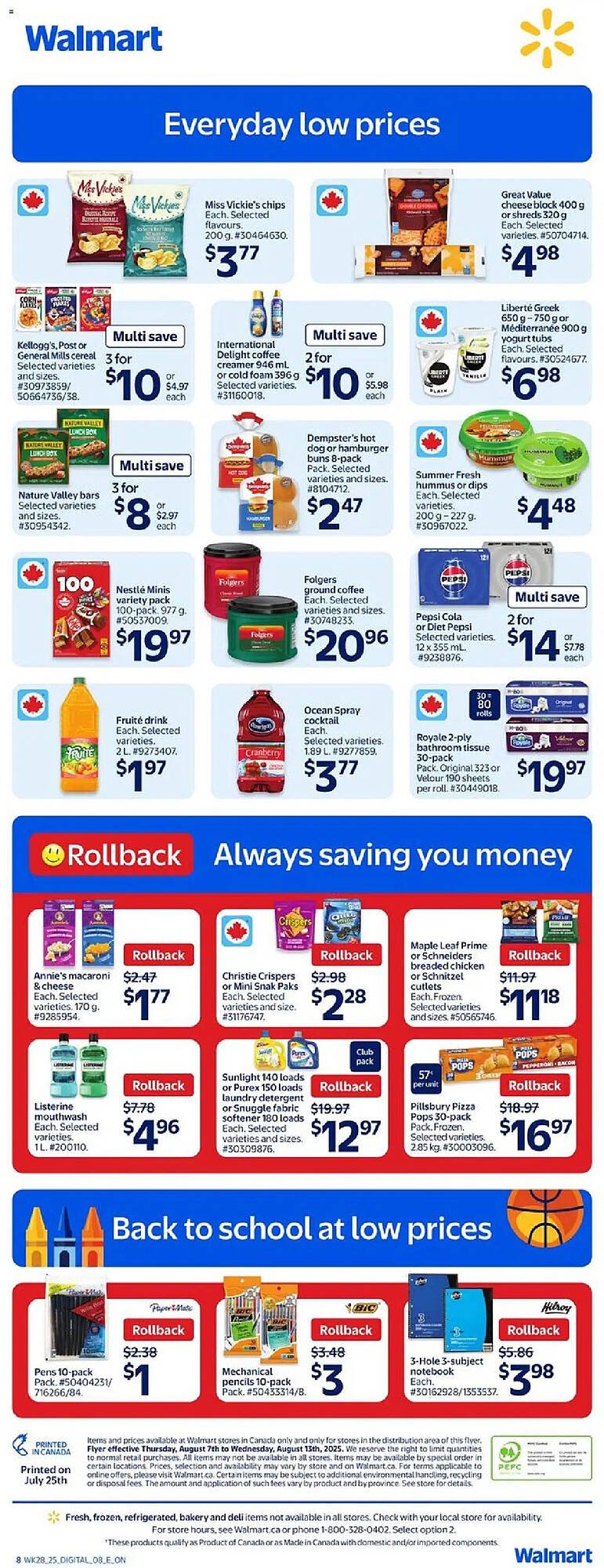 Walmart flyer