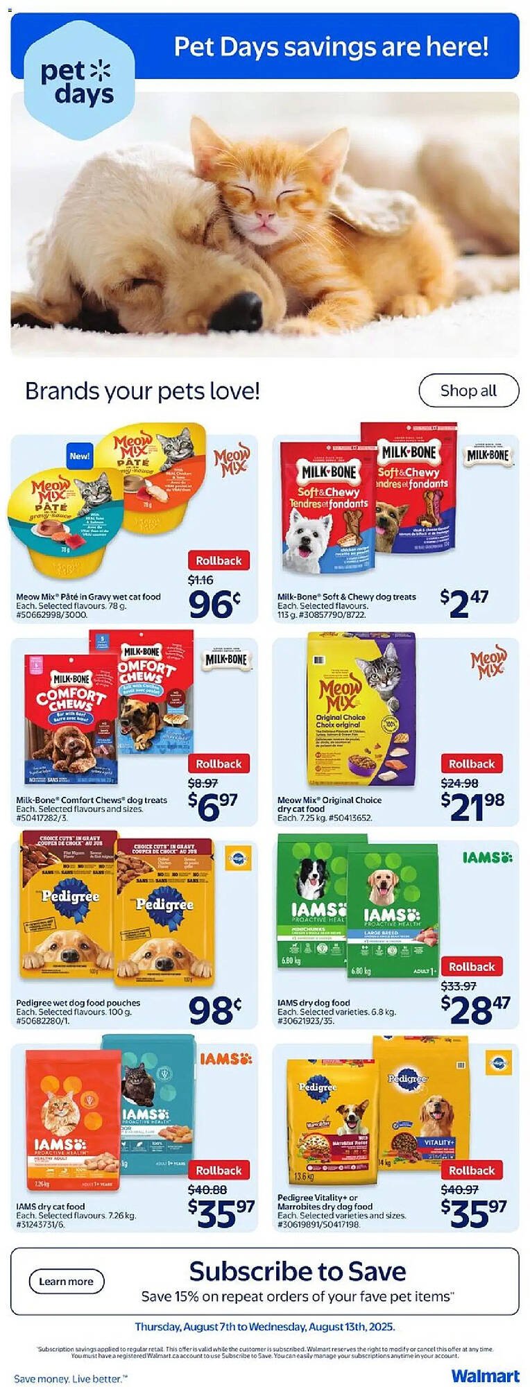 Walmart flyer