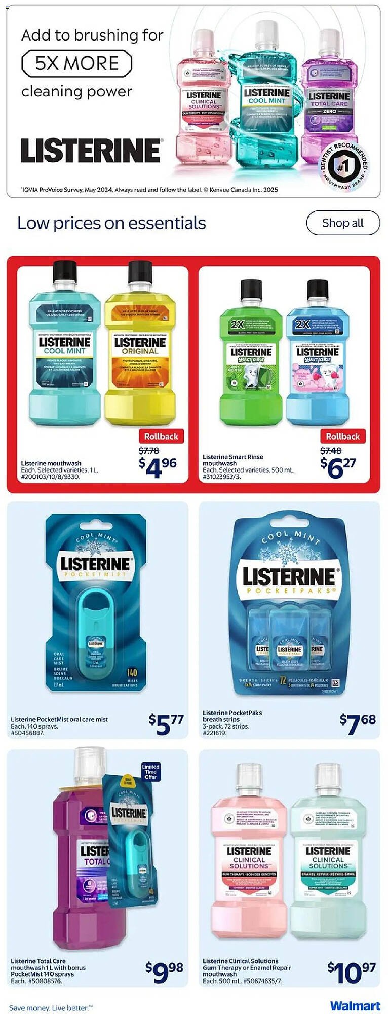 Walmart flyer