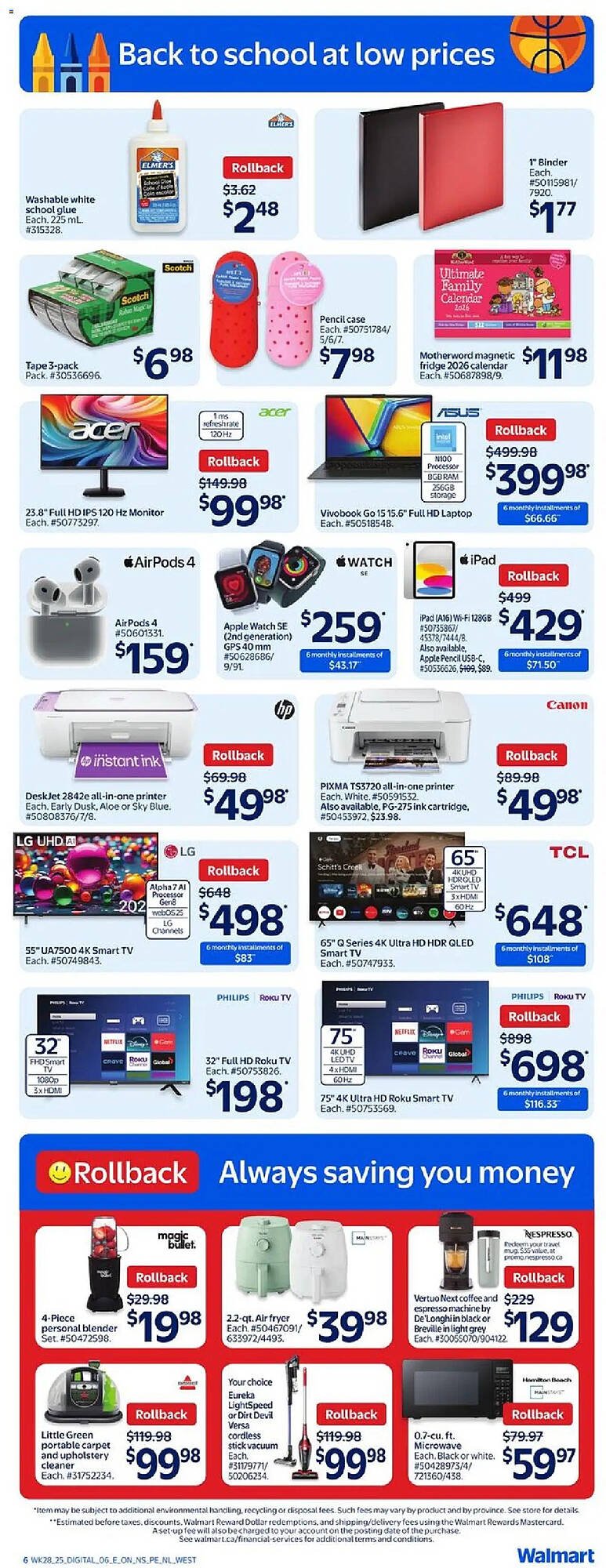 Walmart flyer