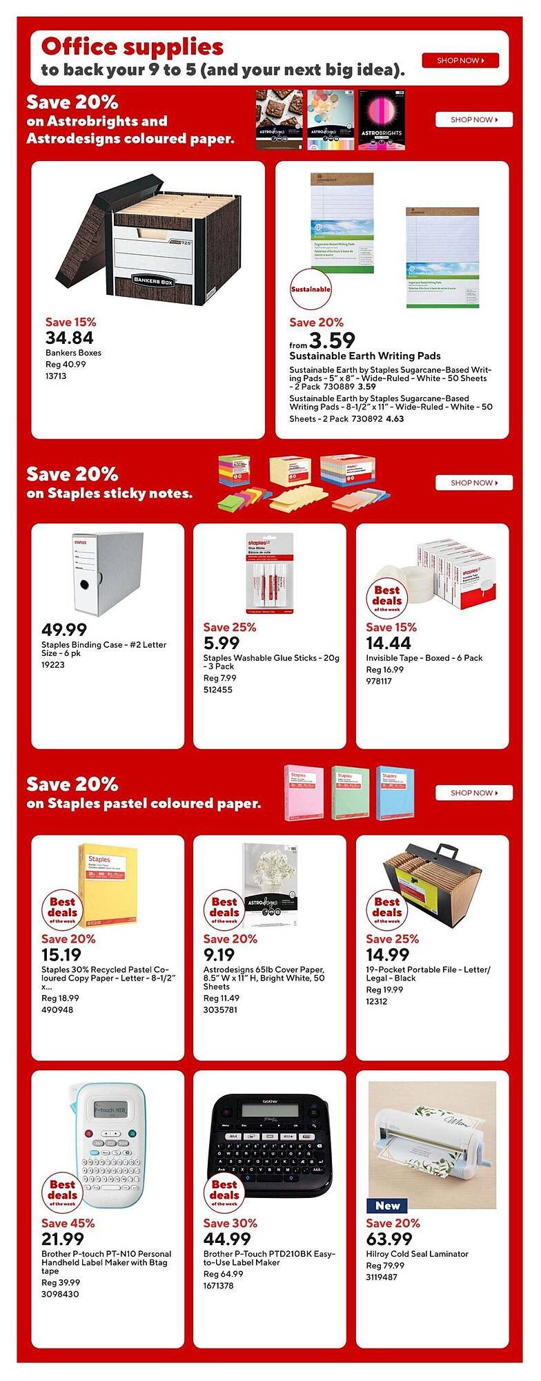 Staples flyer (2026-03-13 - 2026-03-19) | 14