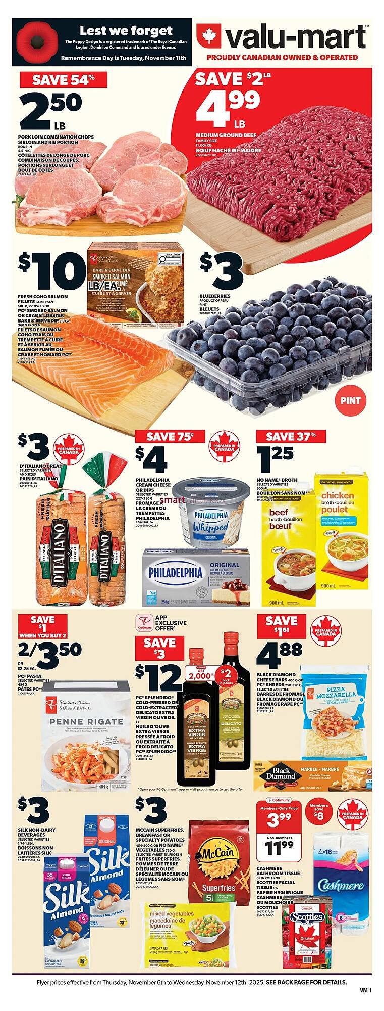 Valu-mart flyer (2025-11-06 - 2025-11-12) | 1