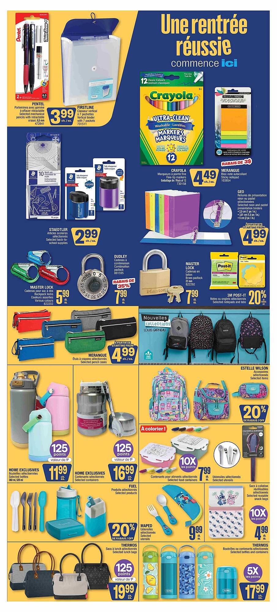 Jean Coutu flyer