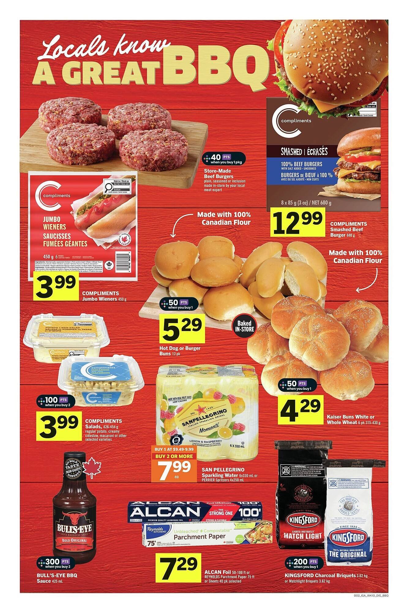 IGA flyer