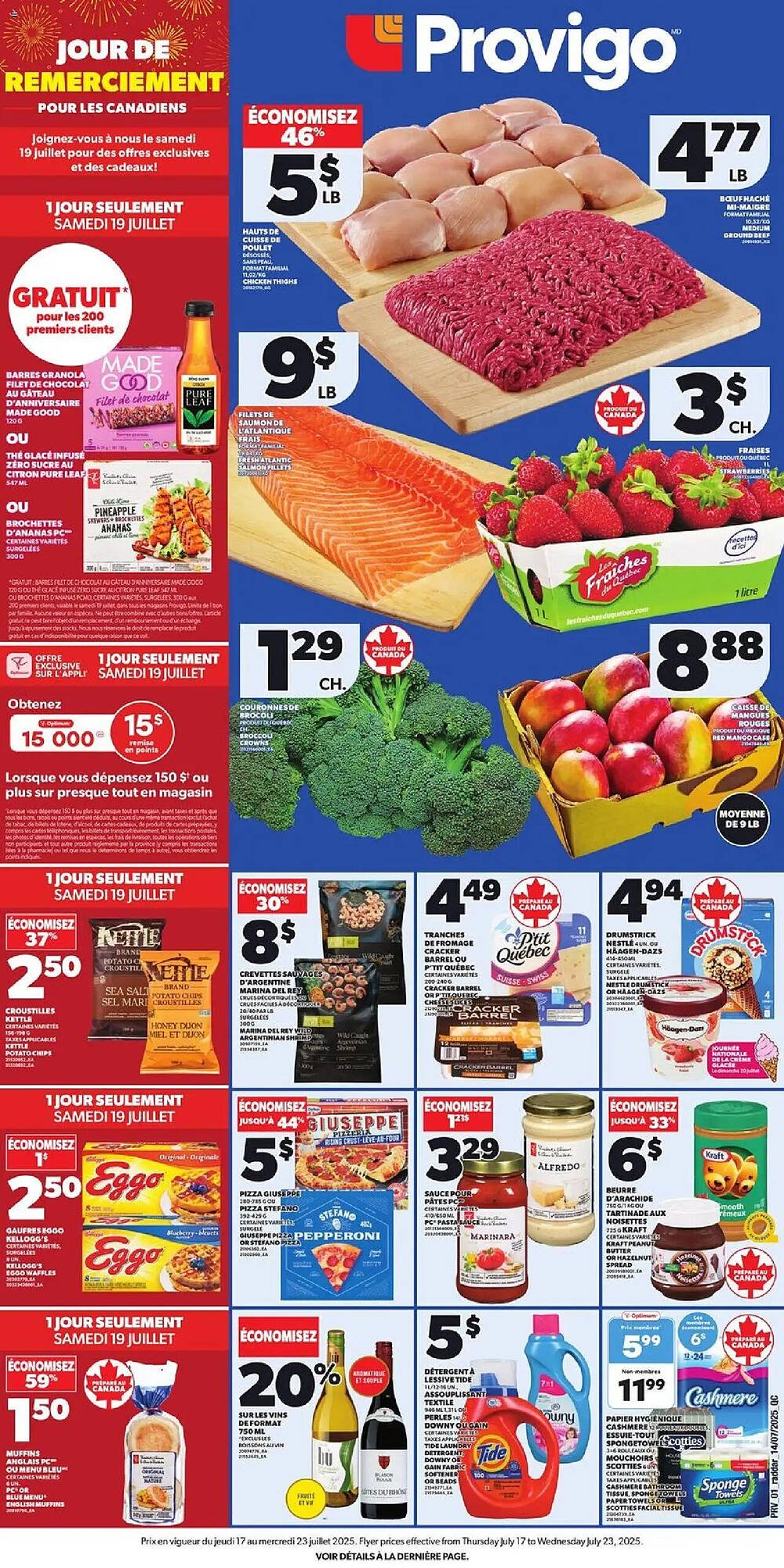 Provigo flyer (2025-07-17 - 2025-07-24) | 1