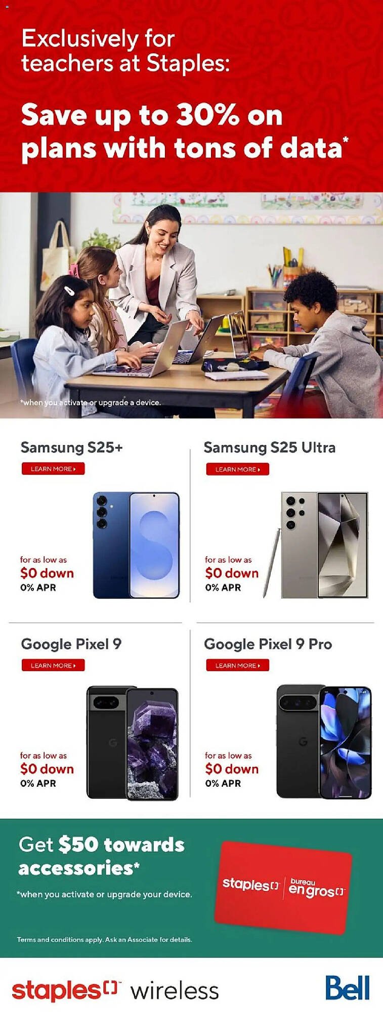 Staples flyer