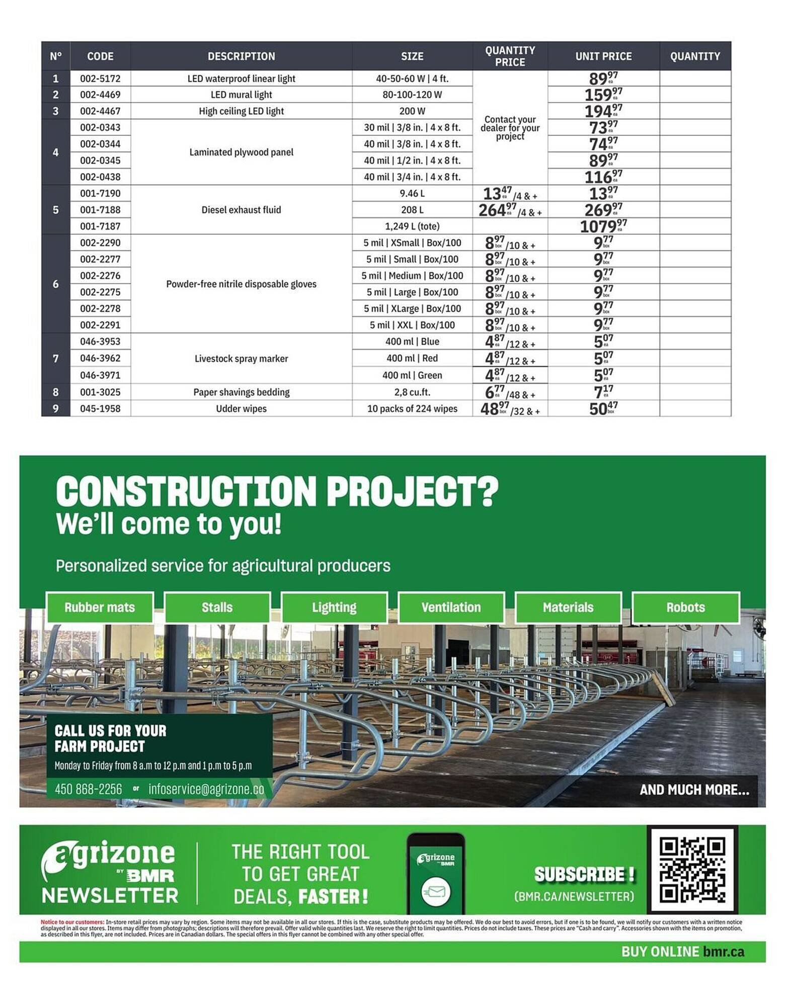 BMR flyer (2025-10-09 - 2025-10-29) | 2