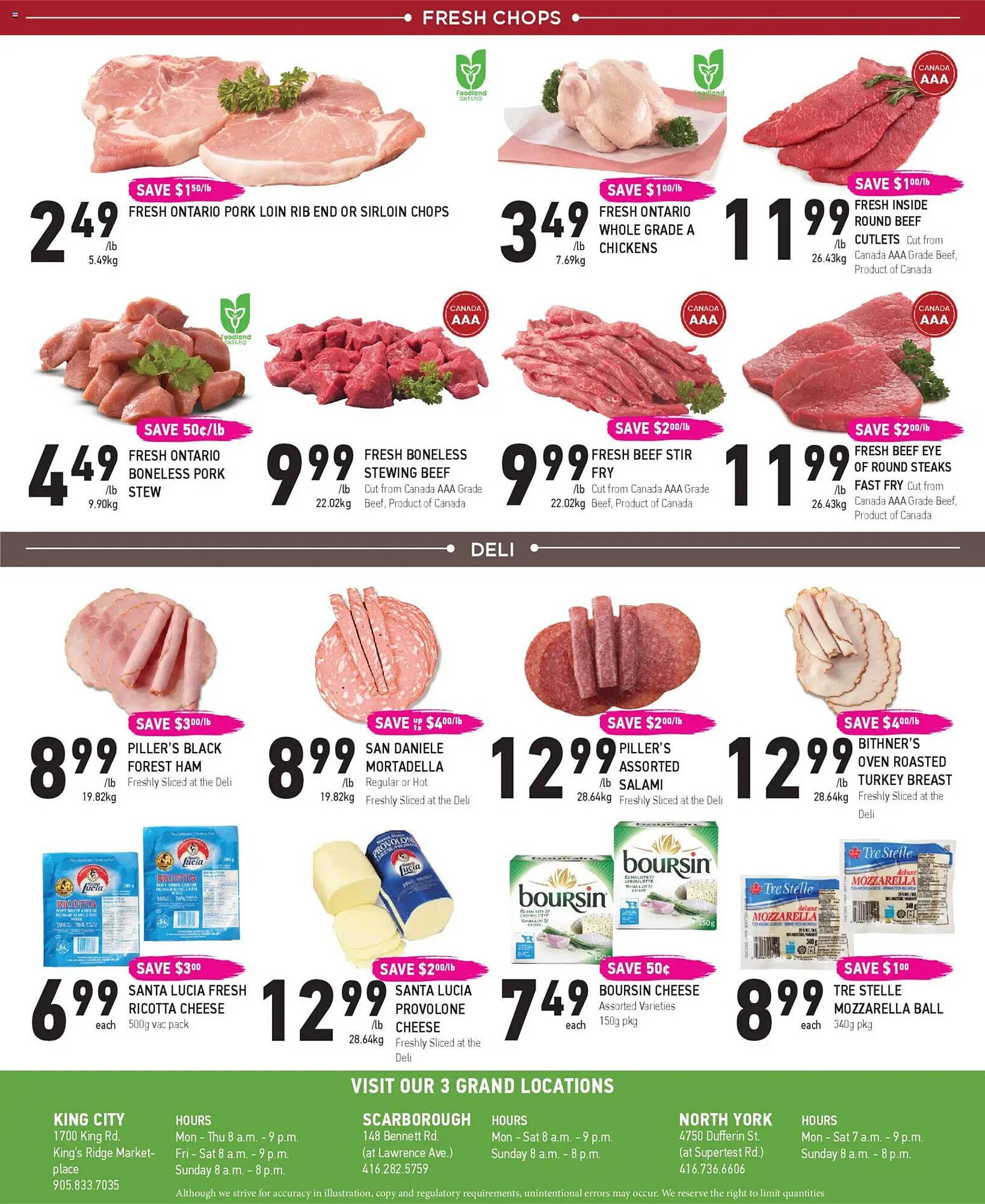 Coppa's Fresh Market flyer