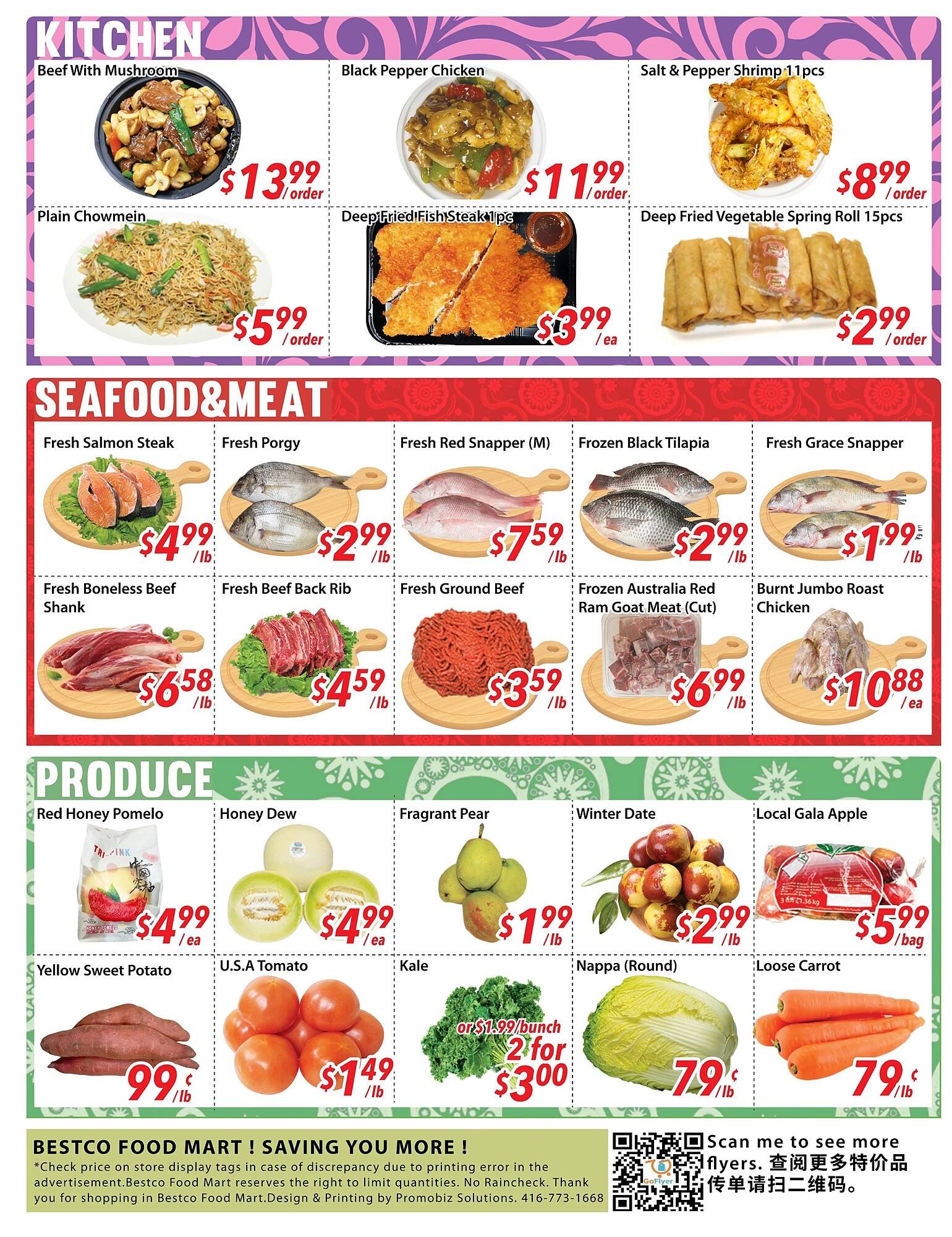 Bestco Food Mart flyer