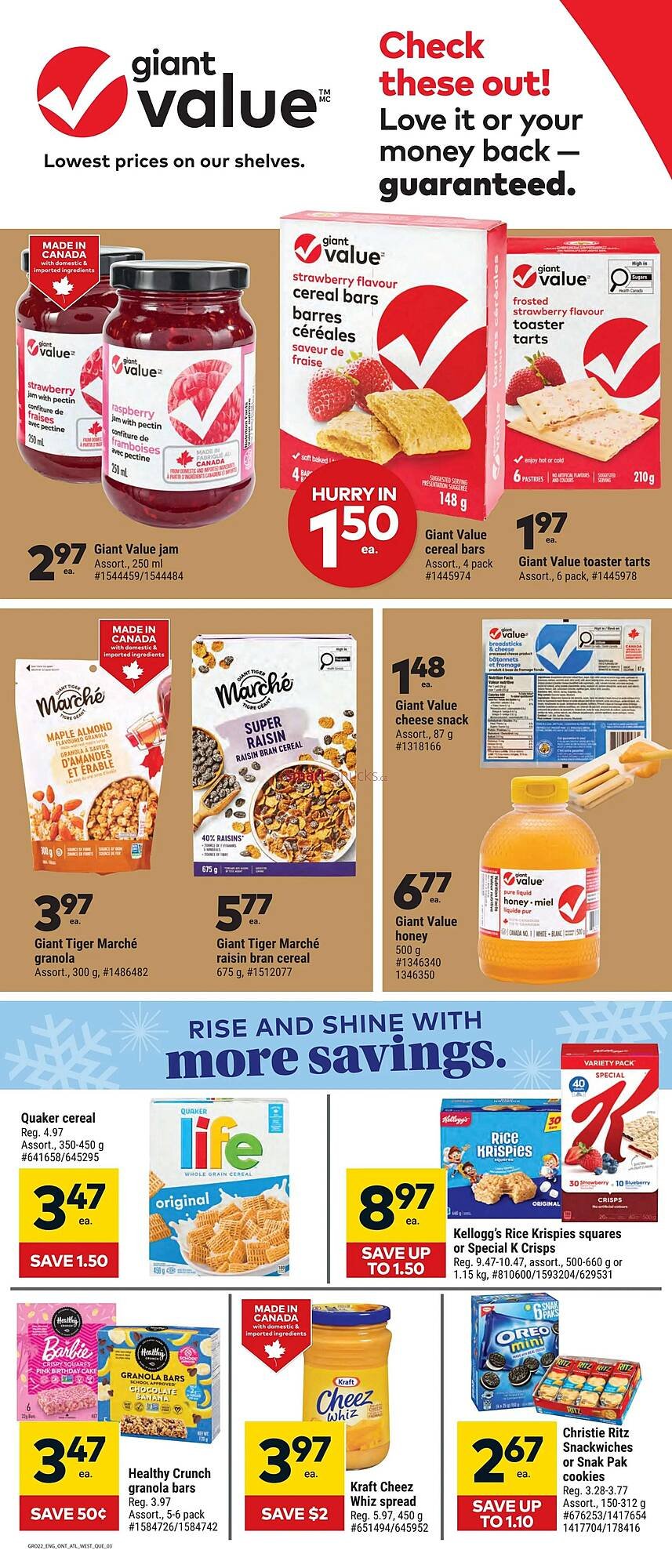 Giant Tiger flyer (2025-12-31 - 2026-01-06) | 3