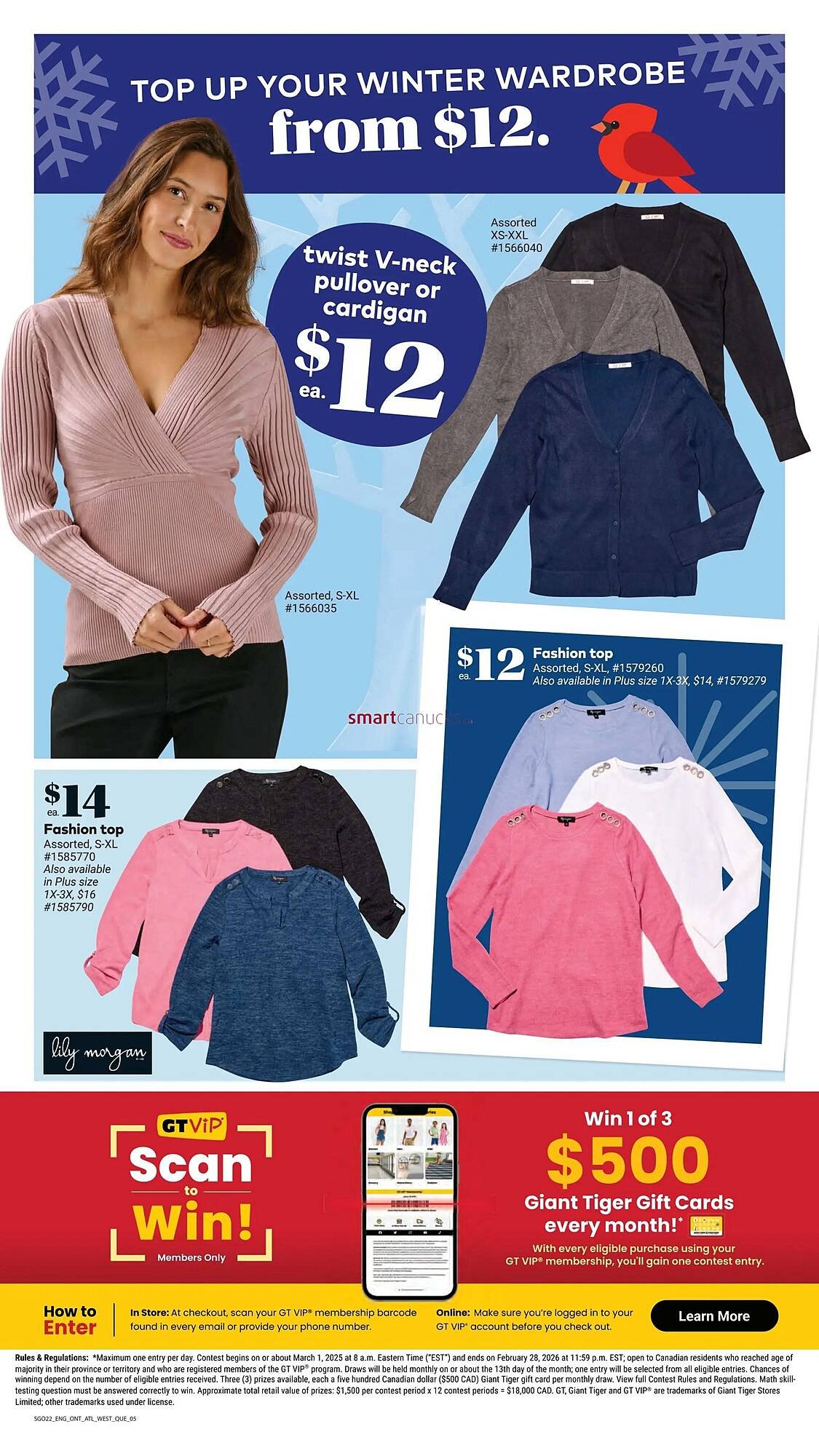 Giant Tiger flyer (2025-12-31 - 2026-01-06) | 7