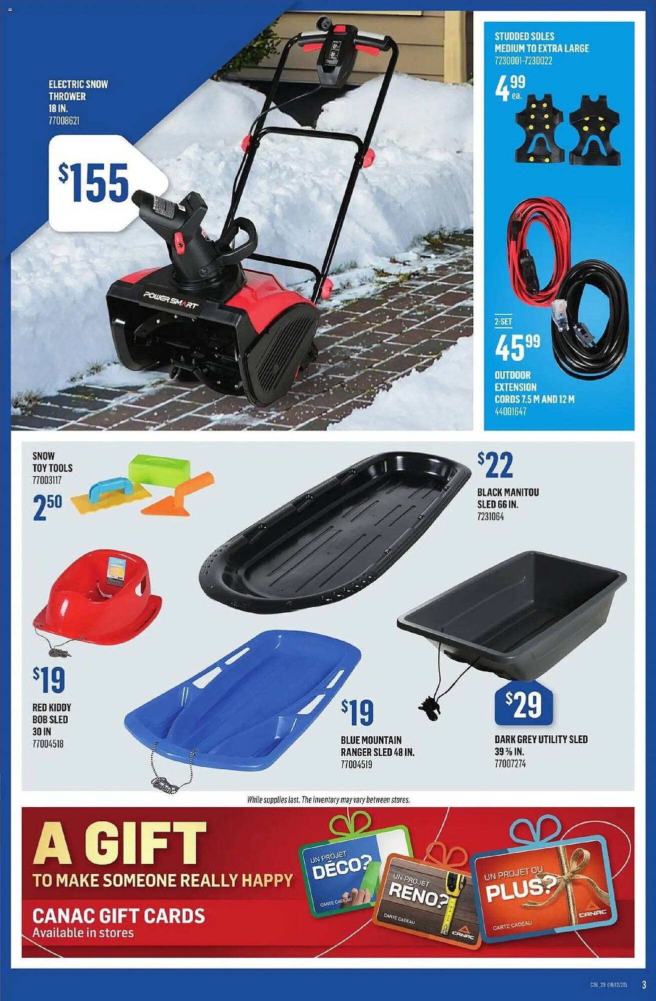Canac flyer (2025-12-18 - 2026-01-01) | 3