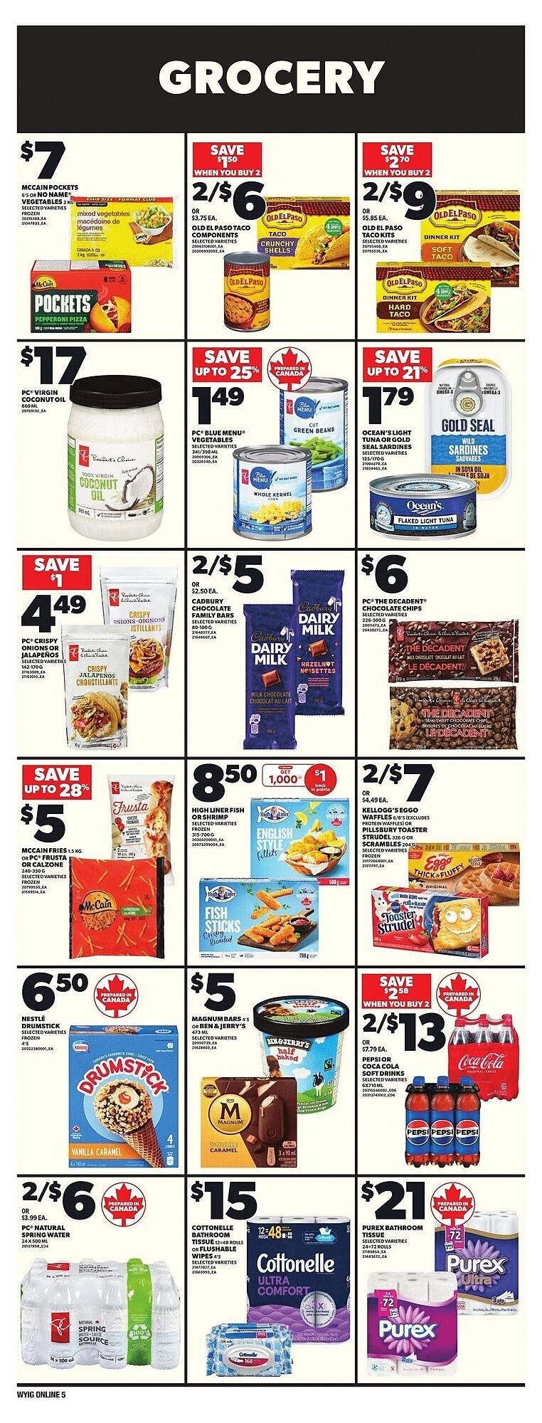 Independent Grocer flyer