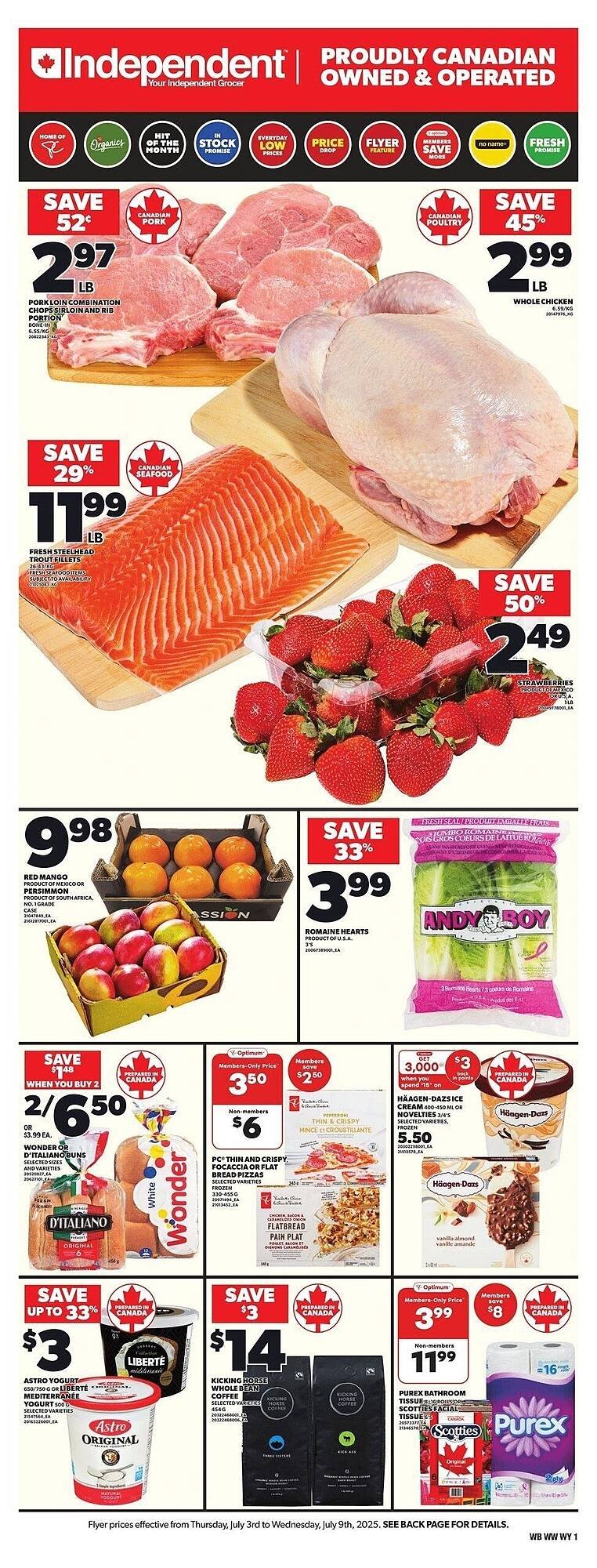 Independent Grocer flyer