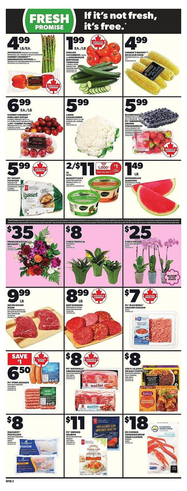 Independent Grocer flyer
