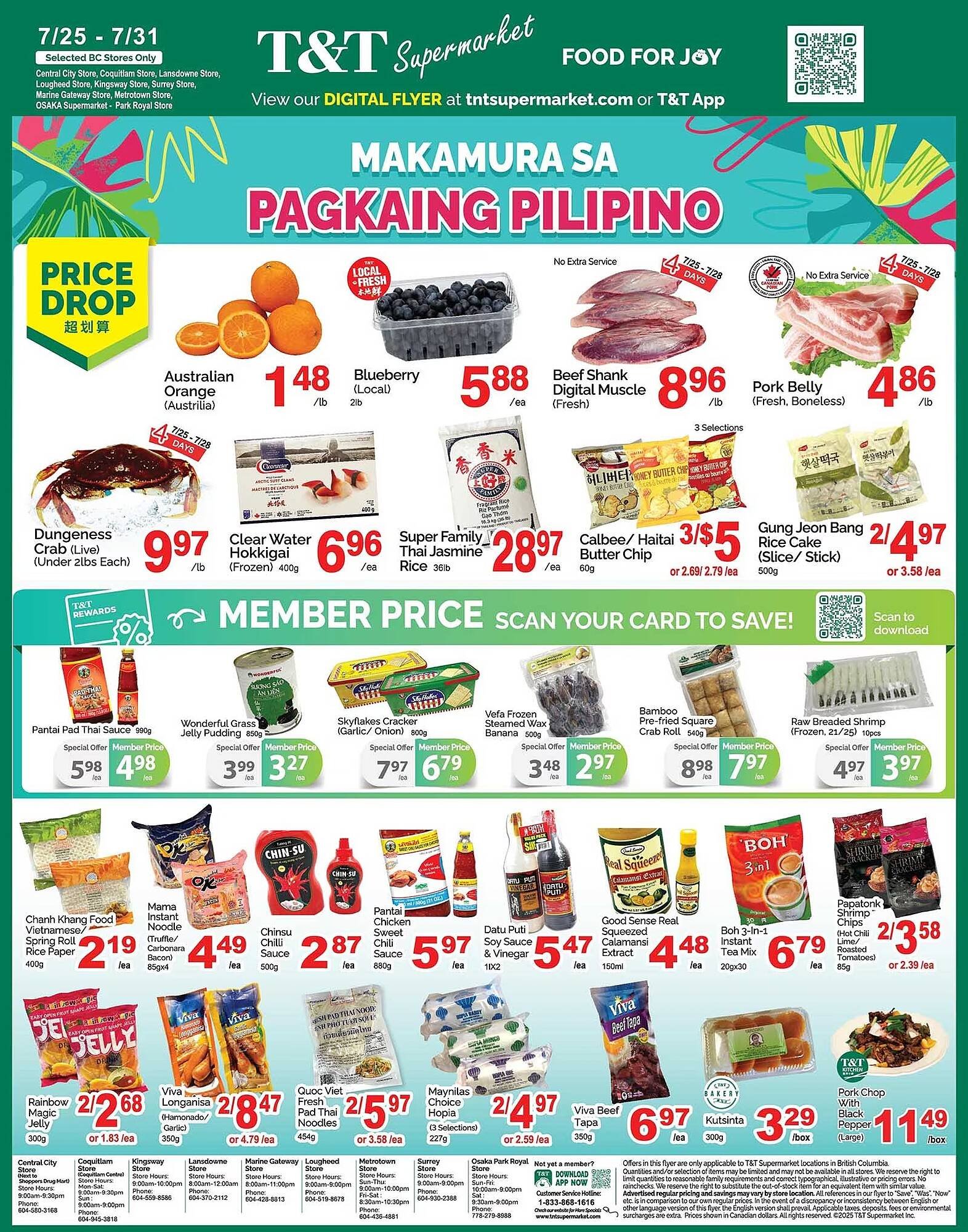 T&T Supermarket flyer
