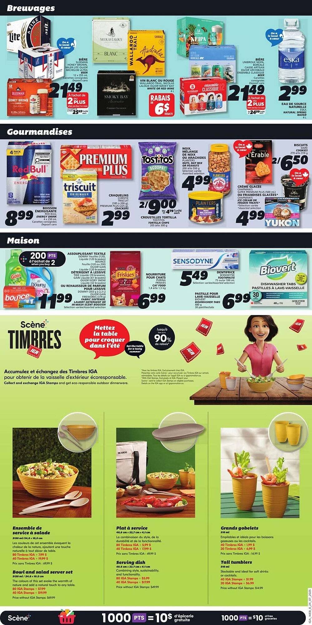 IGA flyer