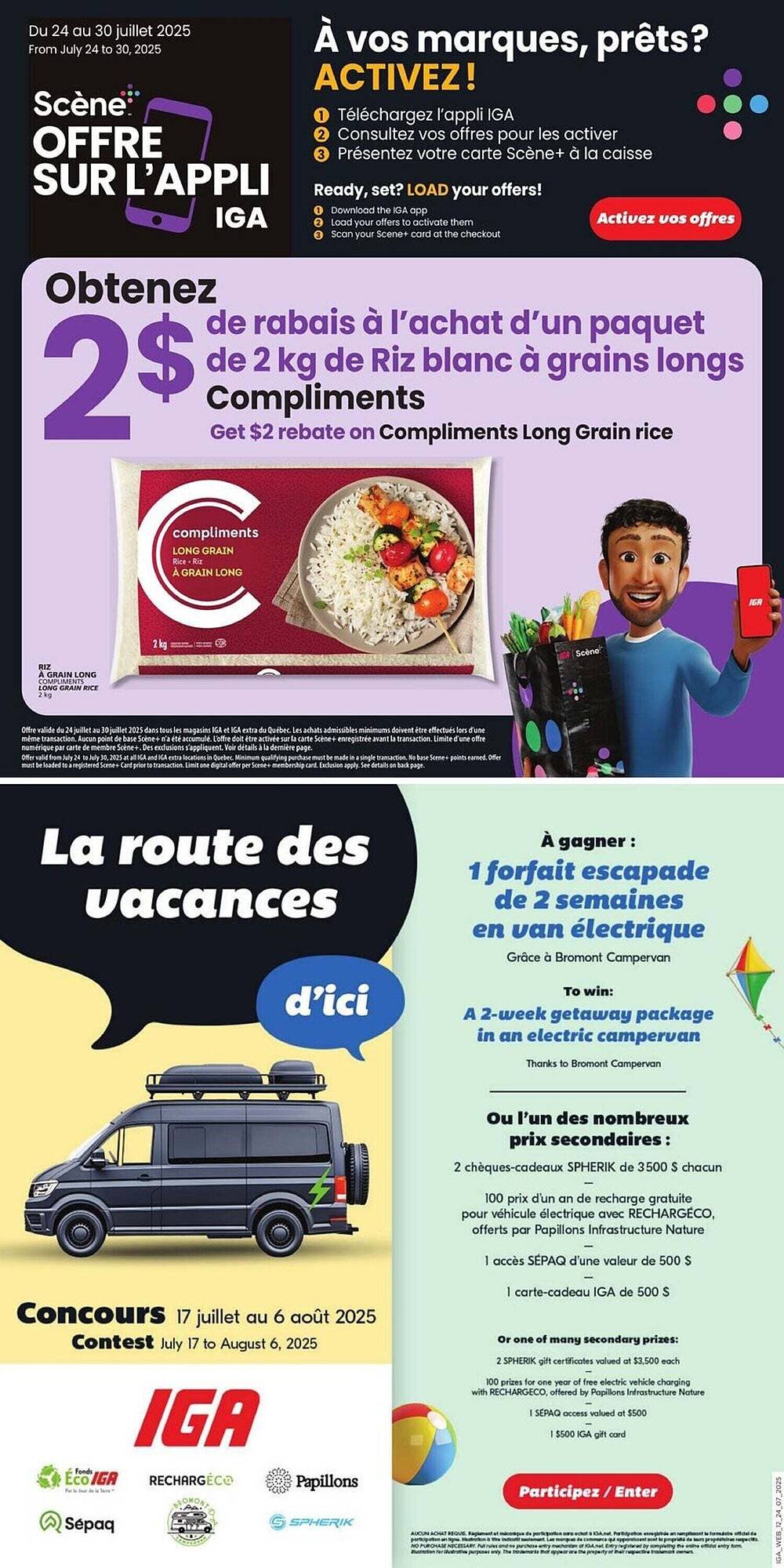 IGA flyer
