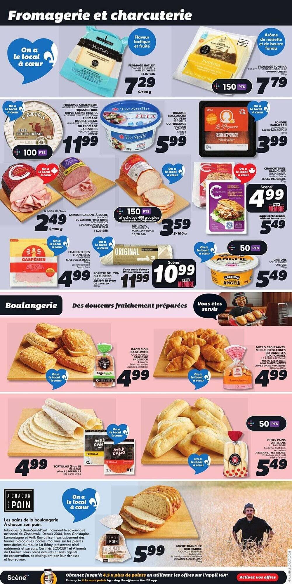 IGA flyer