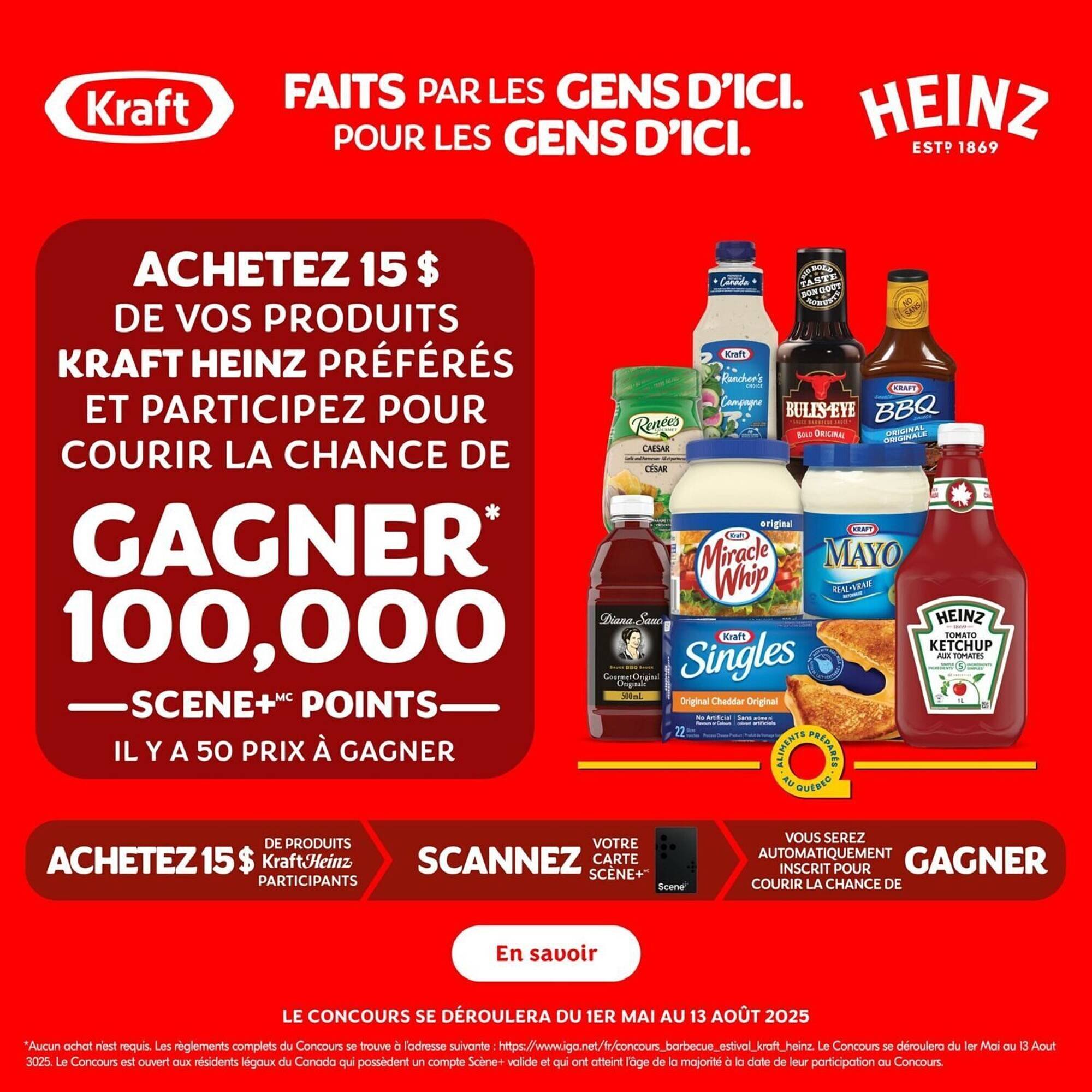 IGA flyer