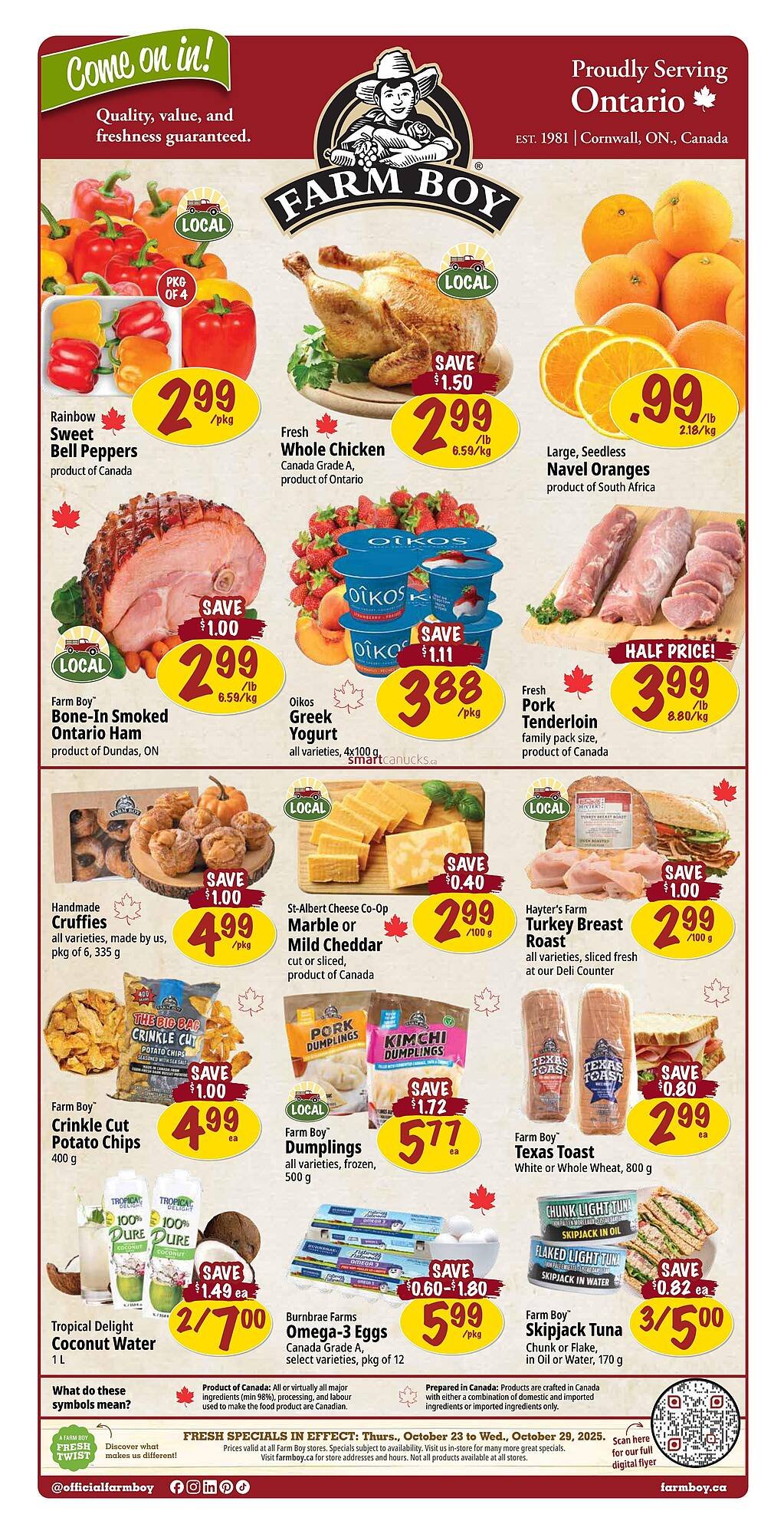 Farm Boy flyer (2025-10-23 - 2025-10-29) | 1