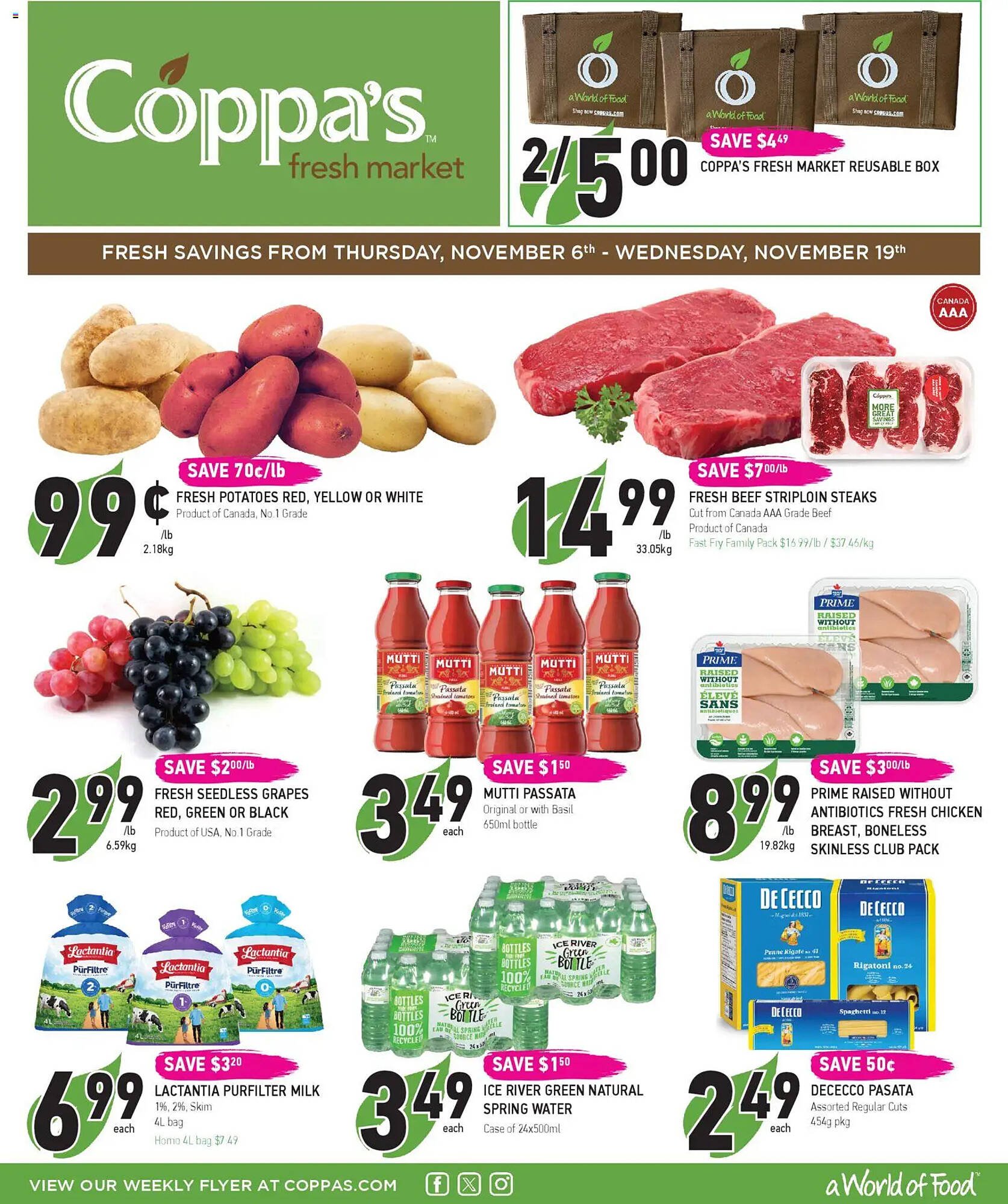Coppa&#039;s Fresh Market flyer (2025-11-06 - 2025-11-20) | 1