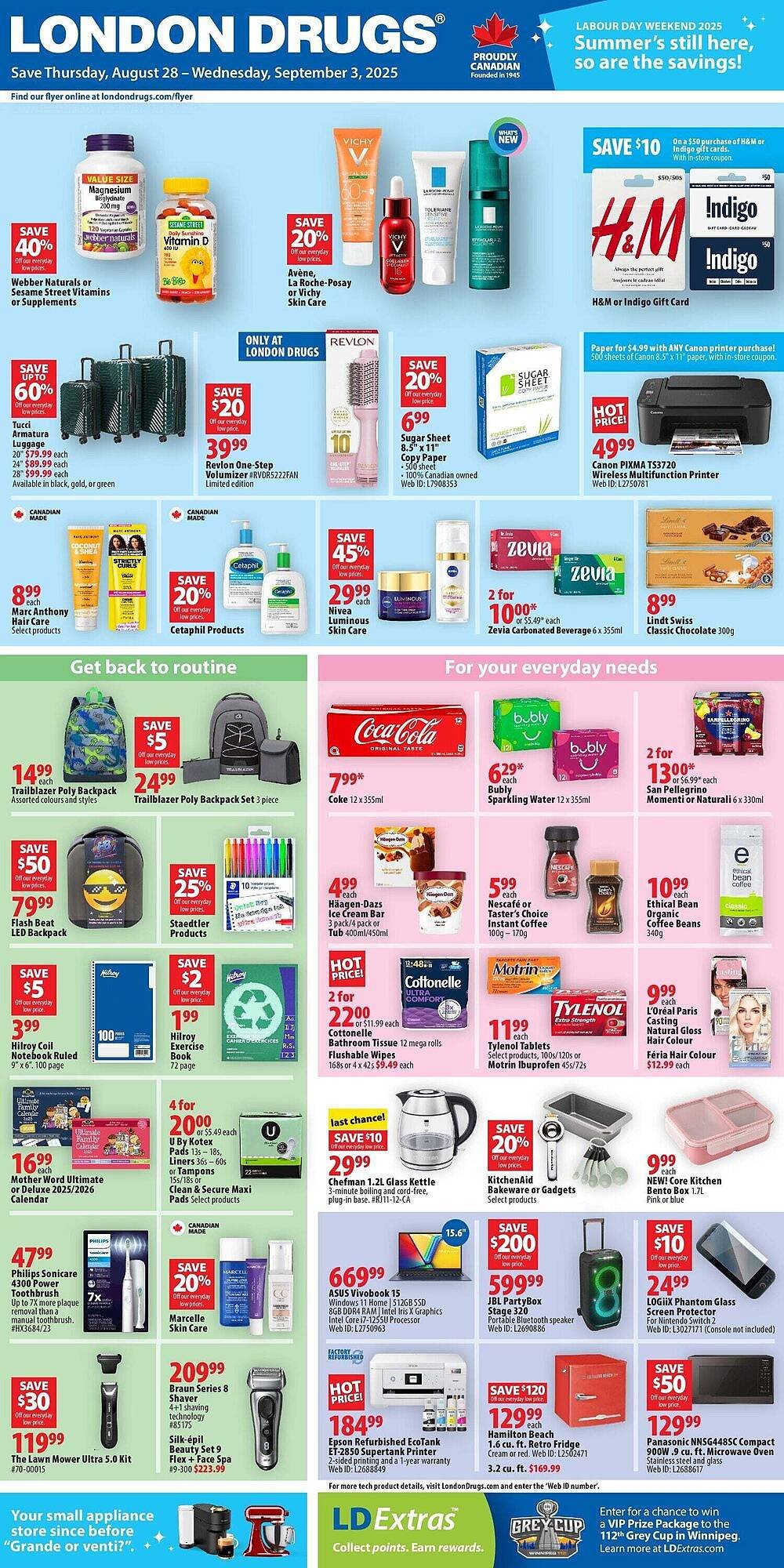 London Drugs flyer (2025-08-29 - 2025-09-05) | 1
