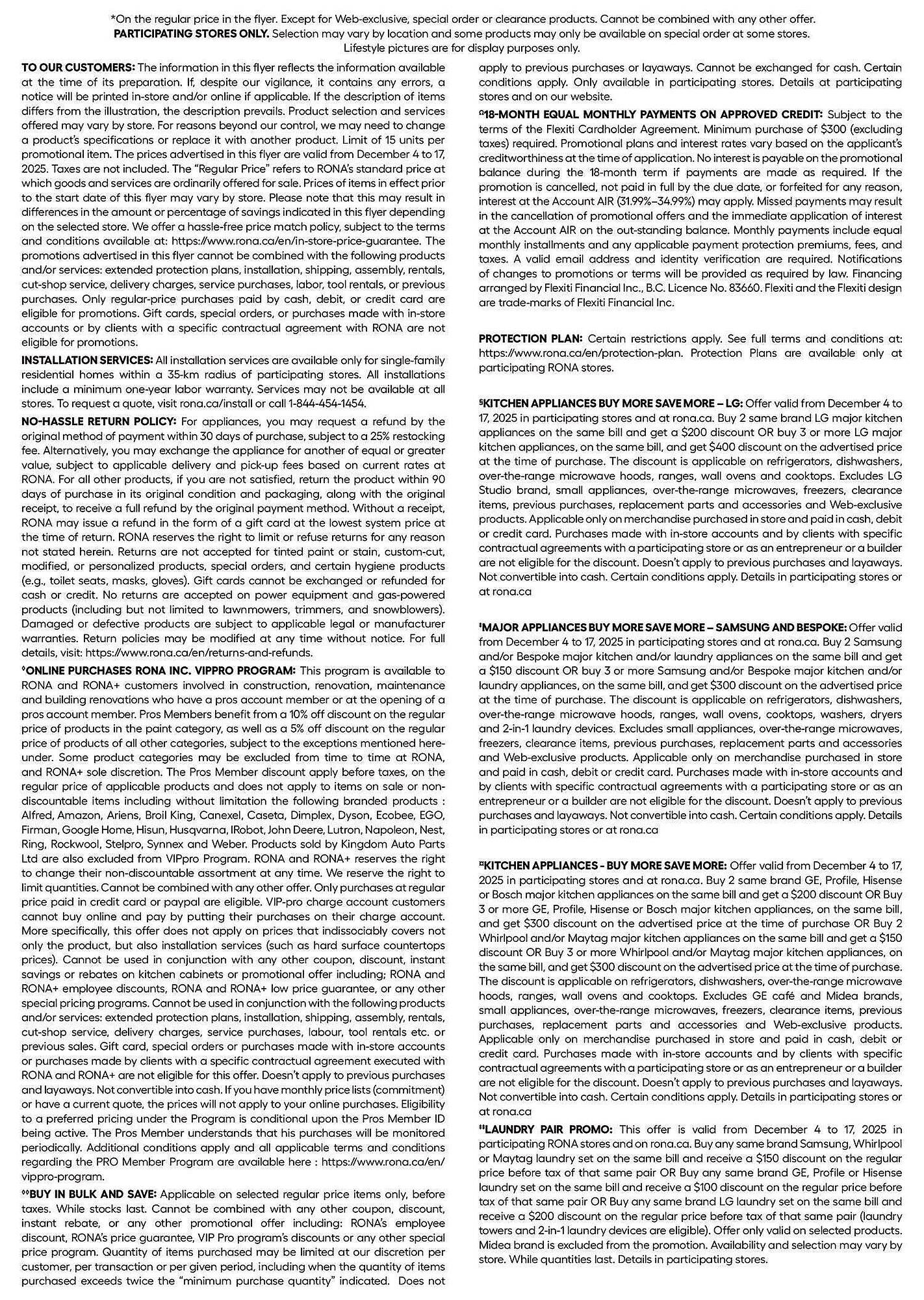 RONA flyer (2025-12-04 - 2025-12-25) | 21
