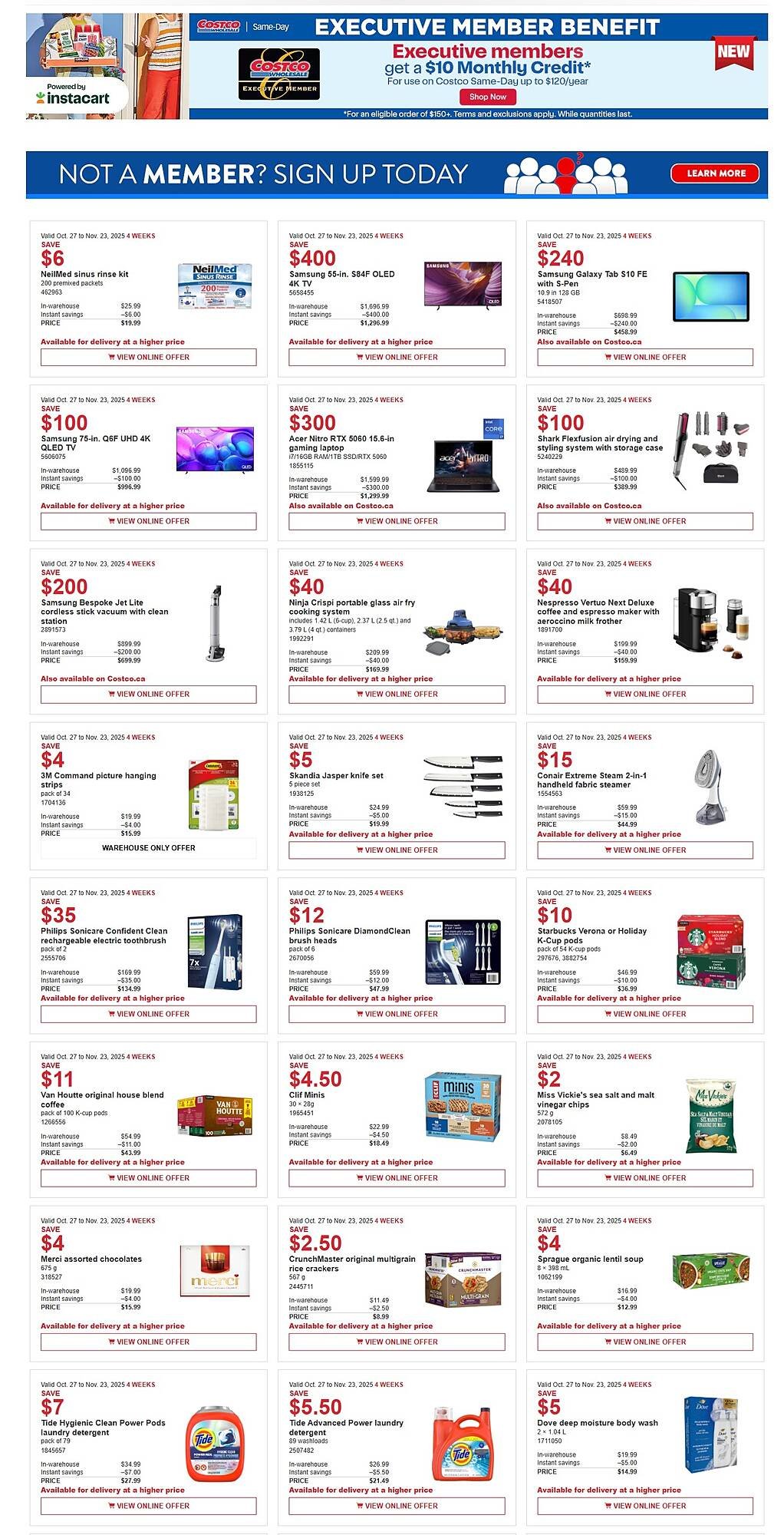 Costco flyer (2025-11-12 - 2025-11-18) | 1