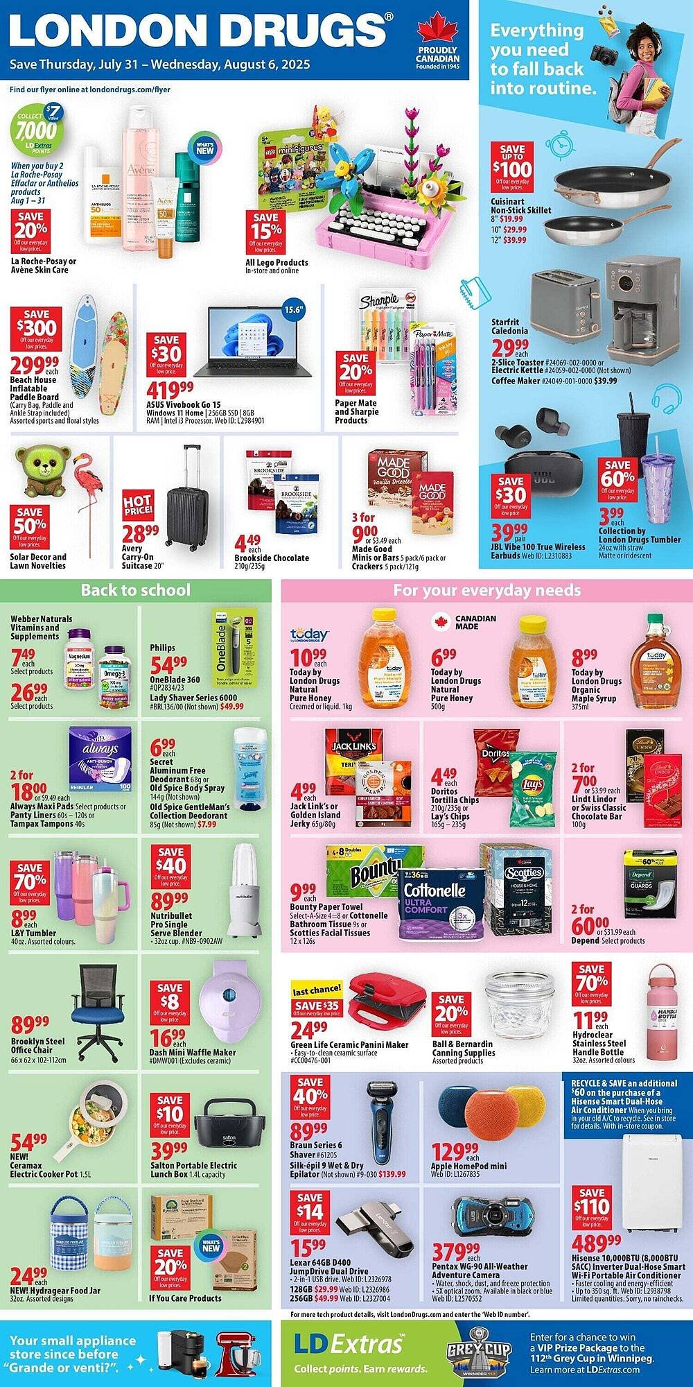 London Drugs flyer (2025-07-31 - 2025-08-15) | 1