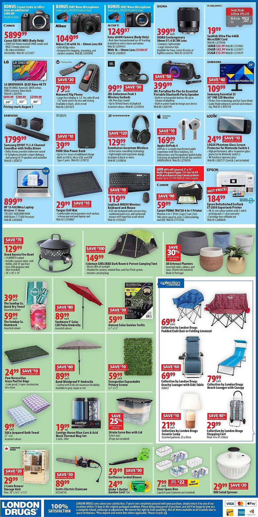 London Drugs flyer