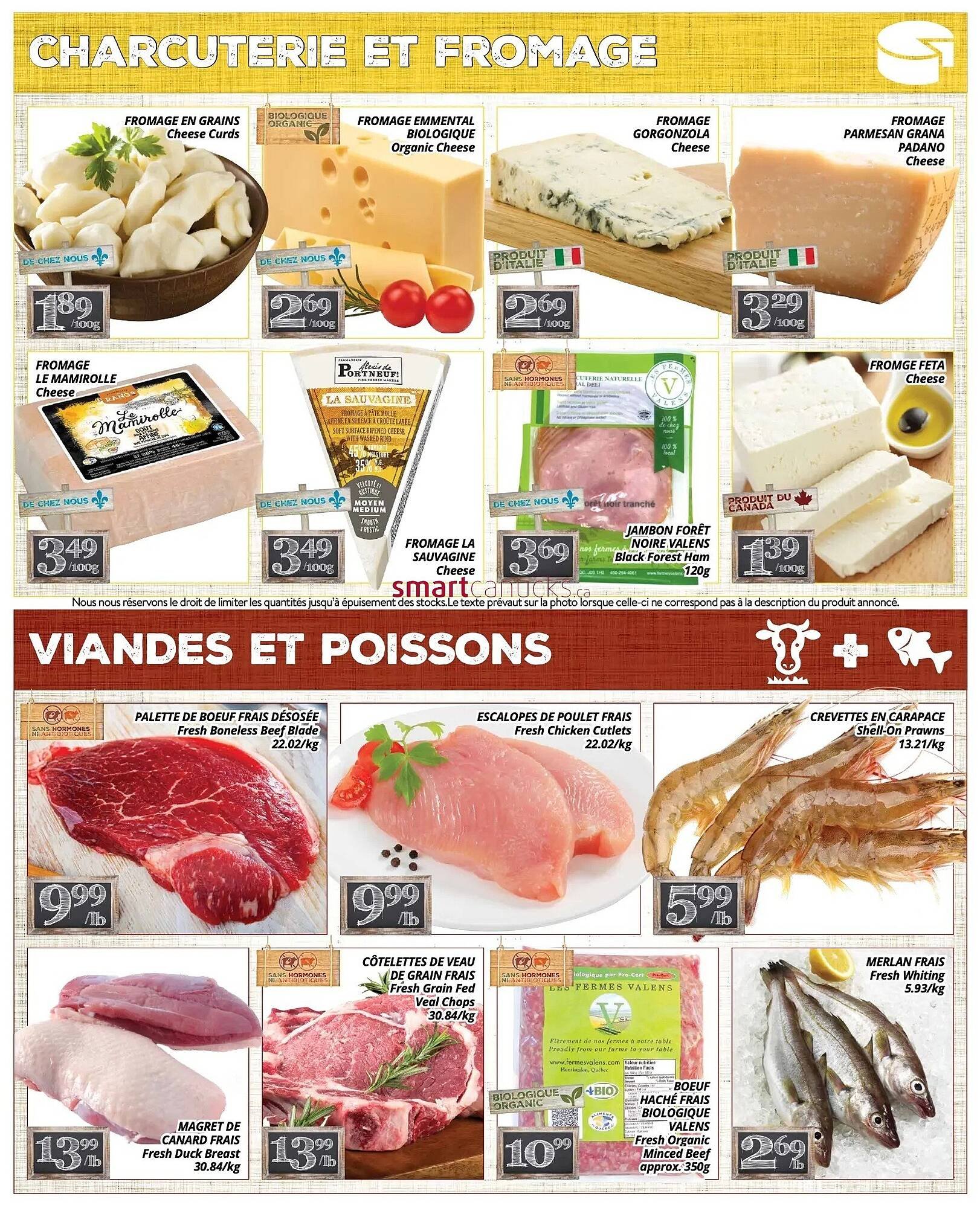 Supermarché PA flyer