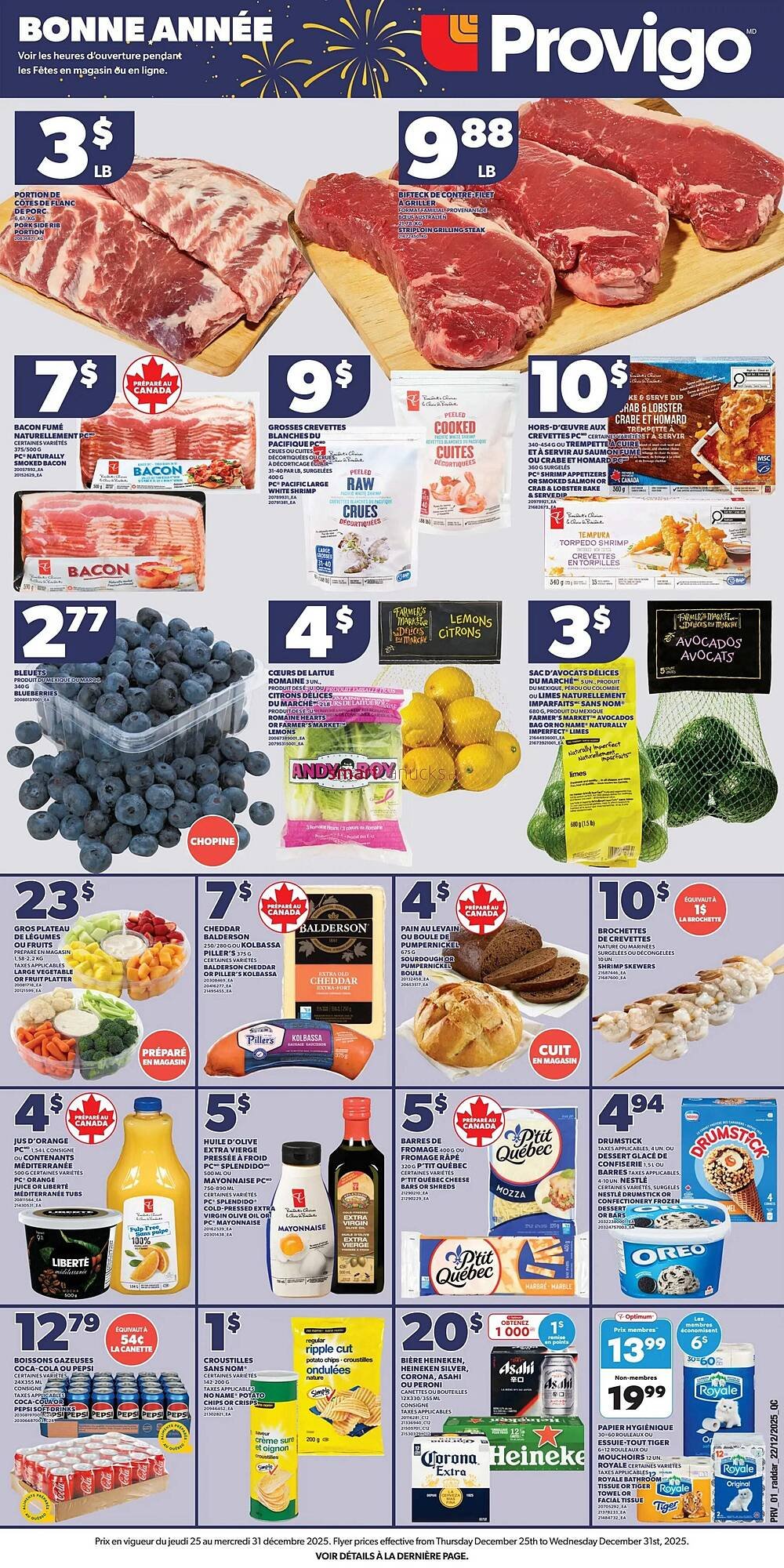 Provigo flyer (2025-12-25 - 2025-12-31) | 1