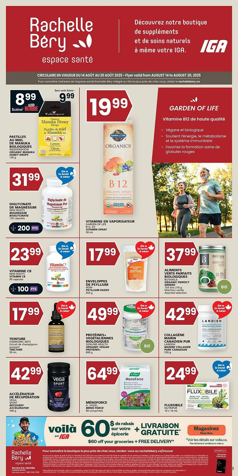 IGA flyer