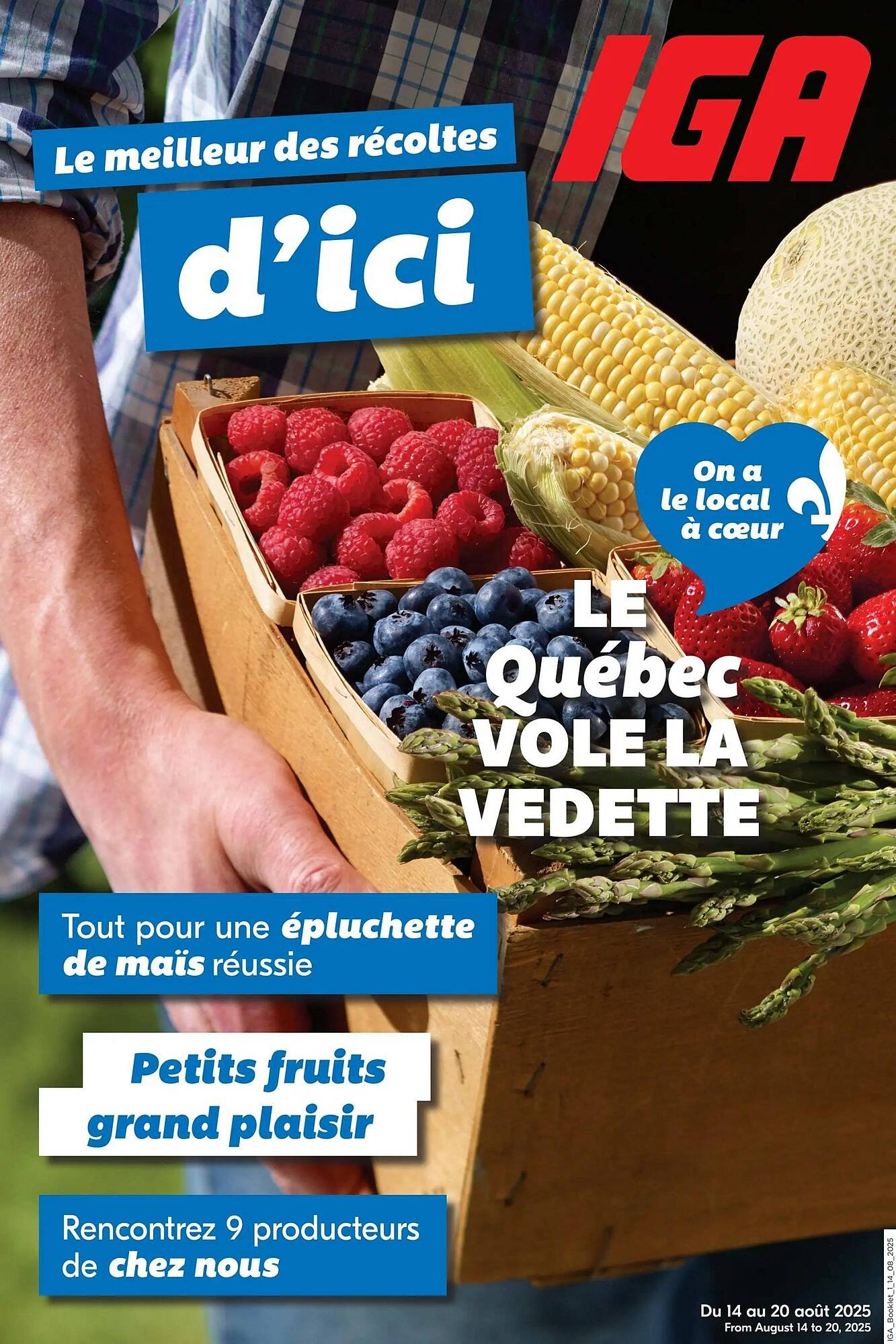 IGA flyer