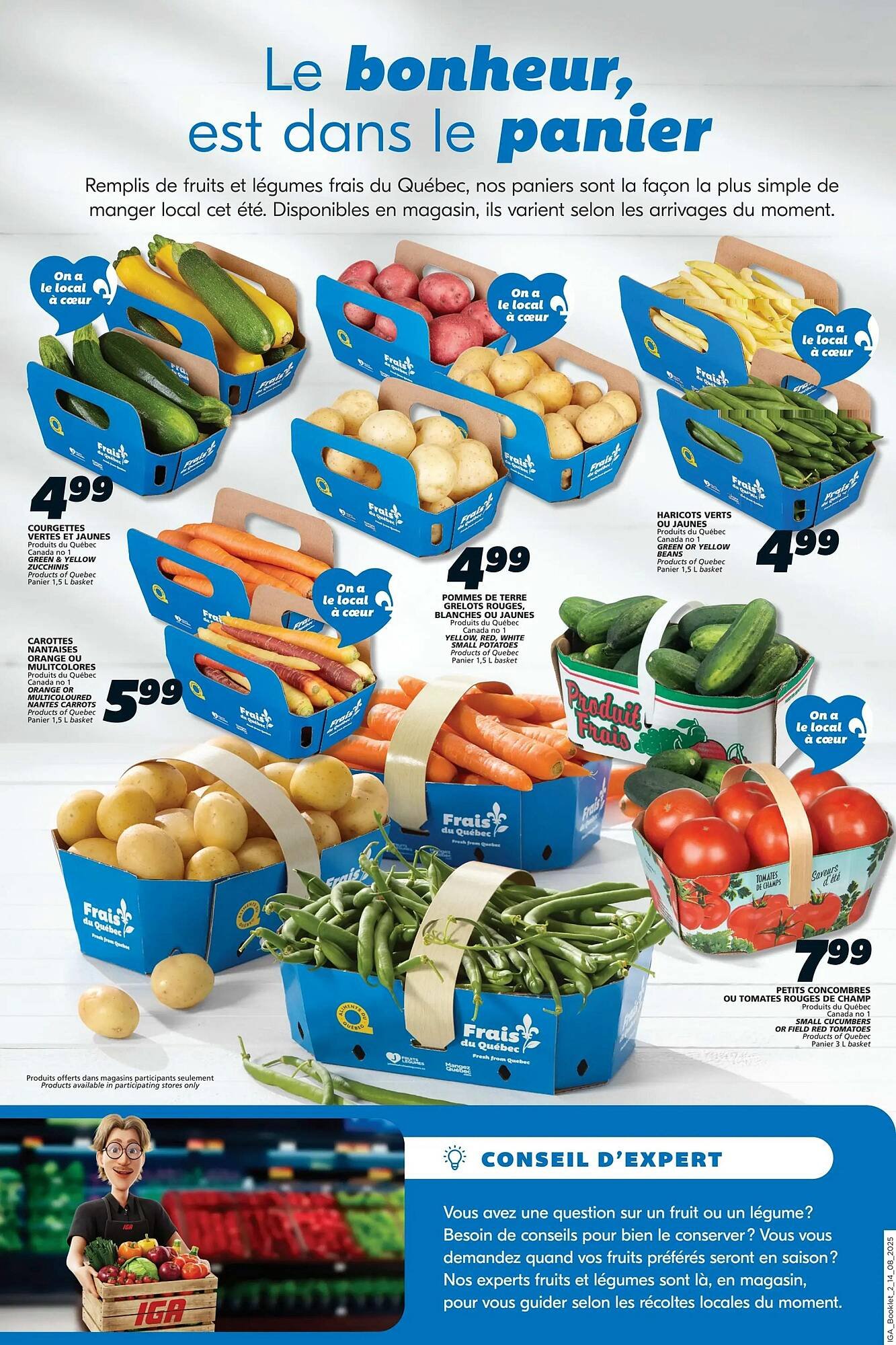 IGA flyer