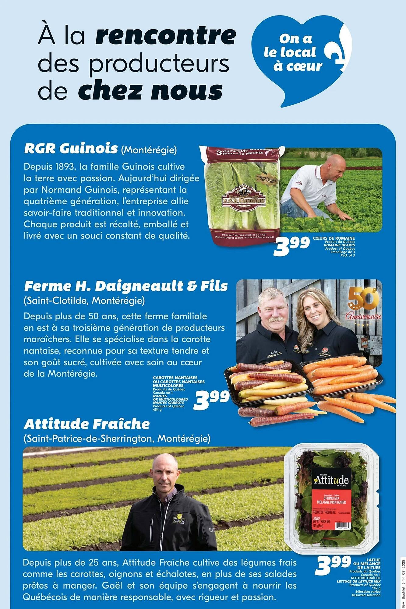 IGA flyer