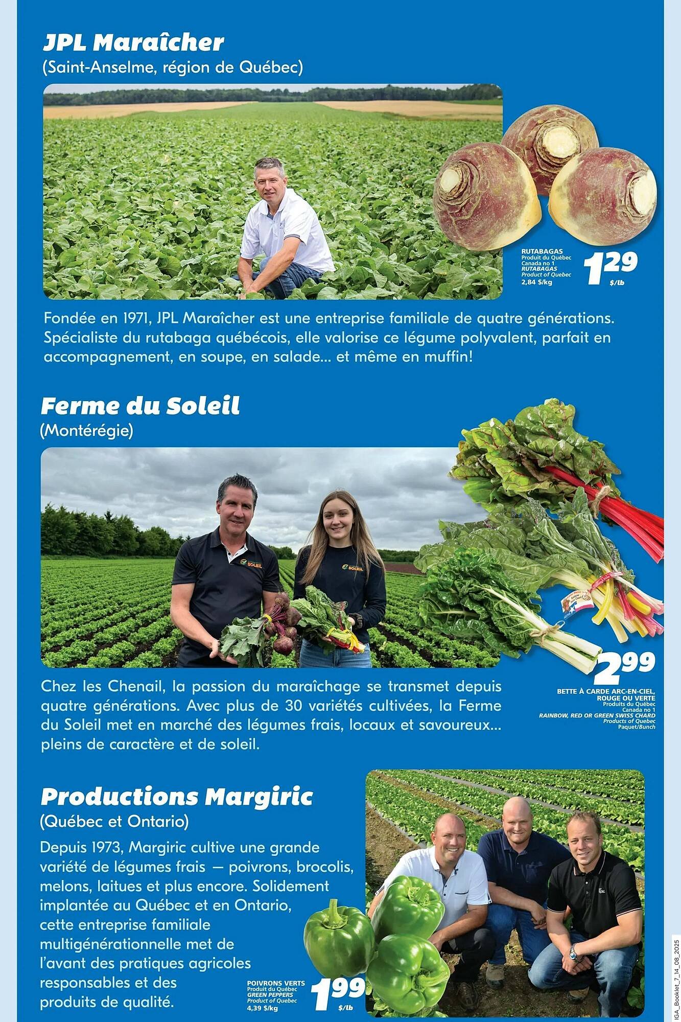 IGA flyer
