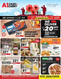 A1 Cash And Carry flyer