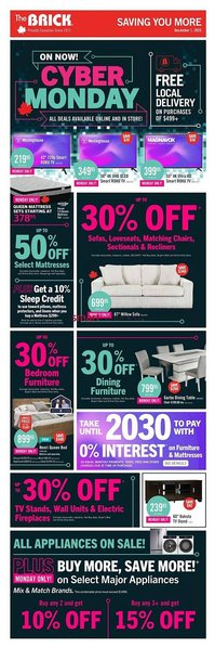 The Brick flyer (2025-12-03 - 2025-12-09)