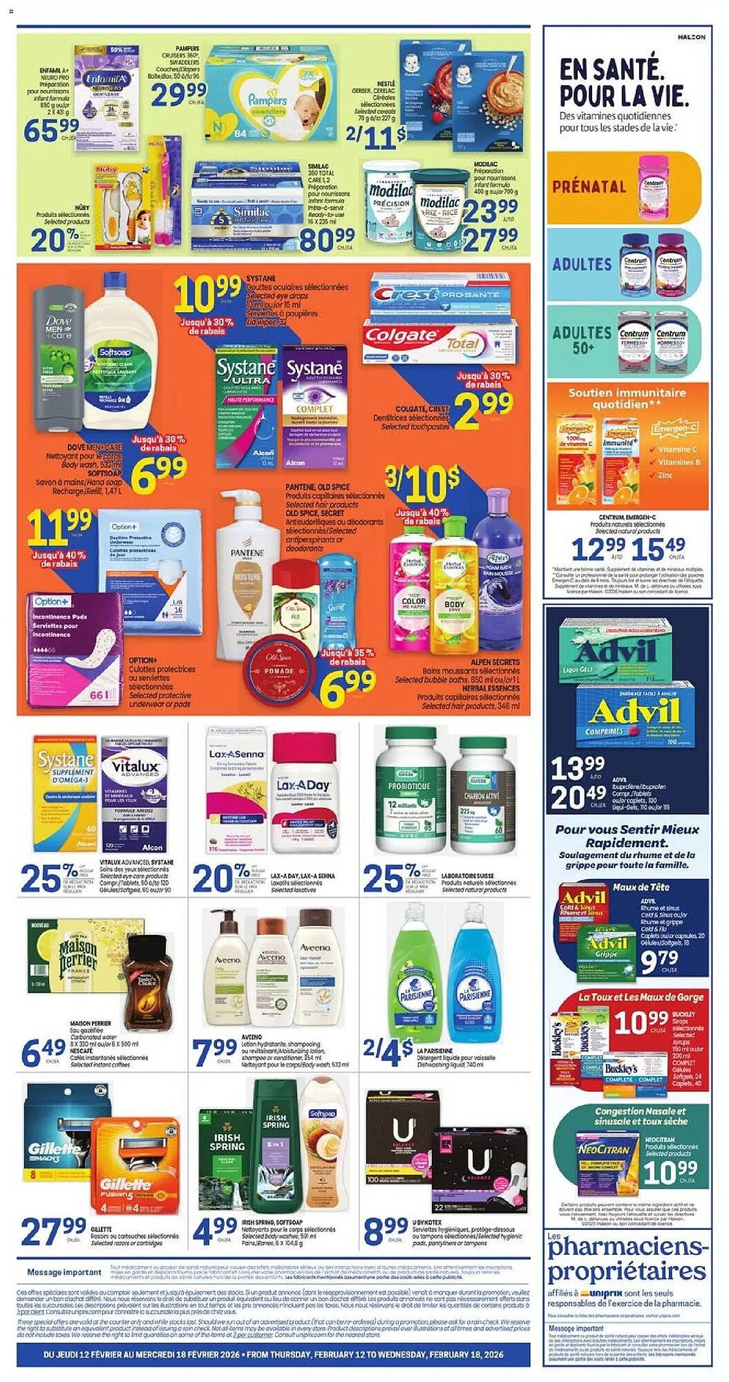 Uniprix flyer