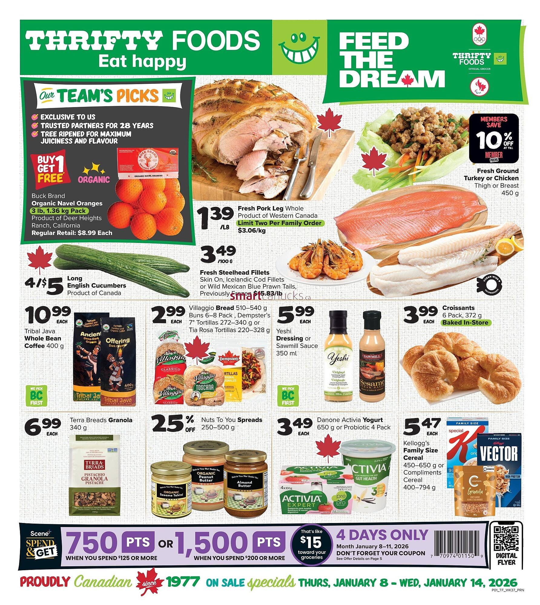 Thrifty Foods flyer (2026-01-08 - 2026-01-14) | 1