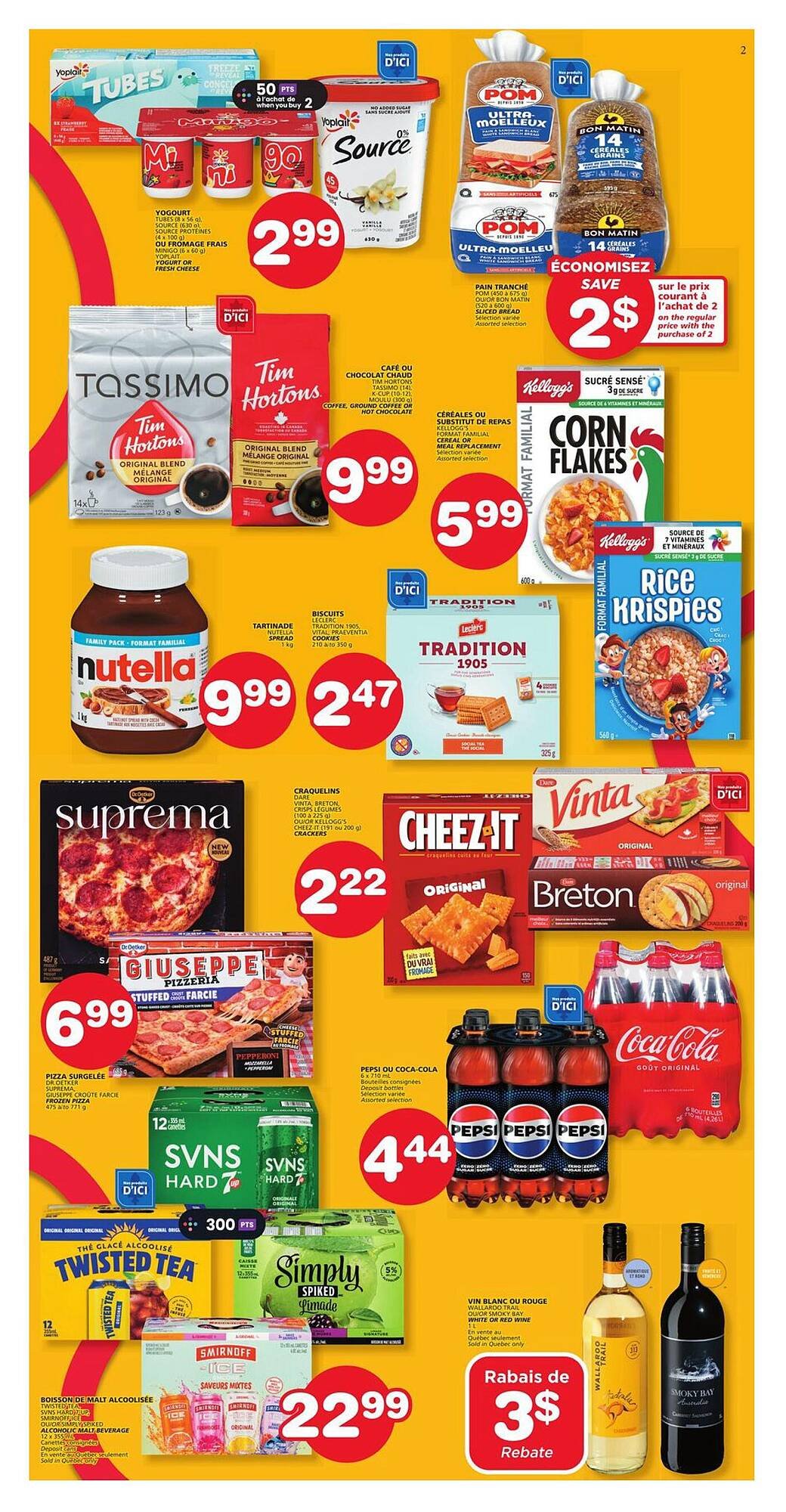 IGA flyer