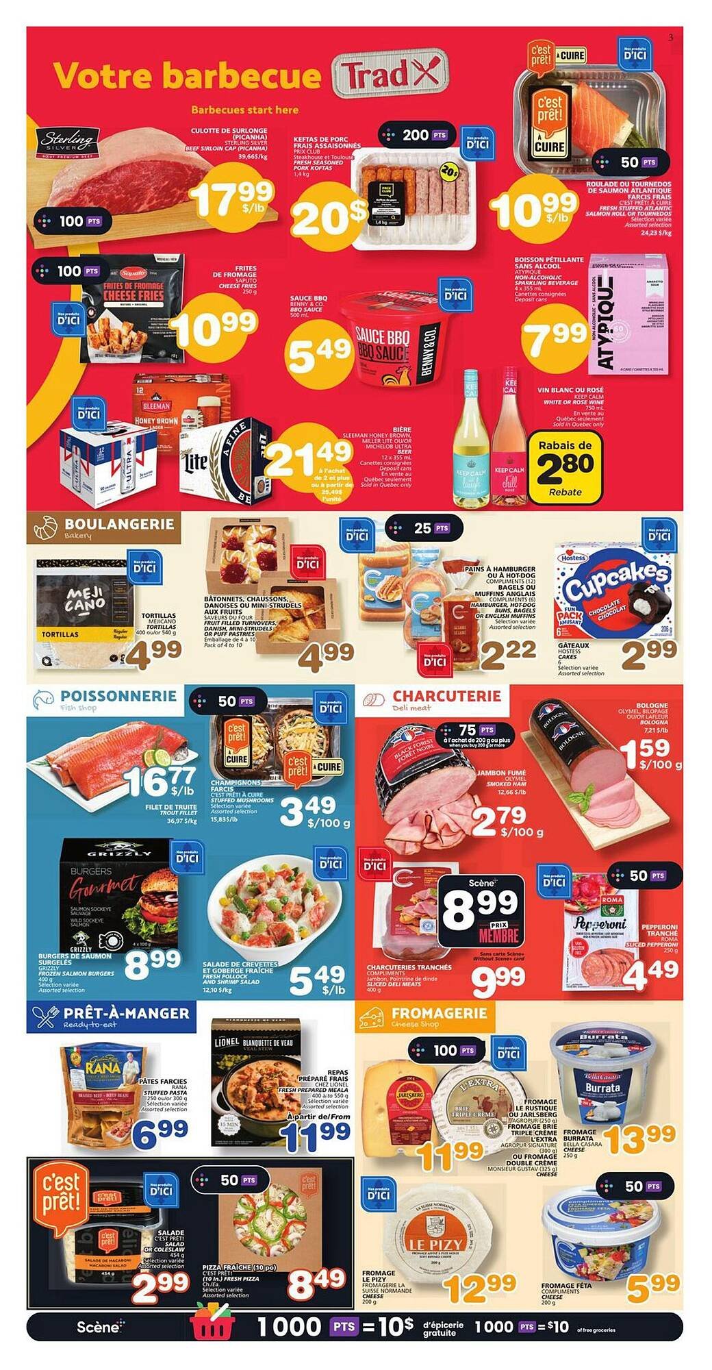 IGA flyer