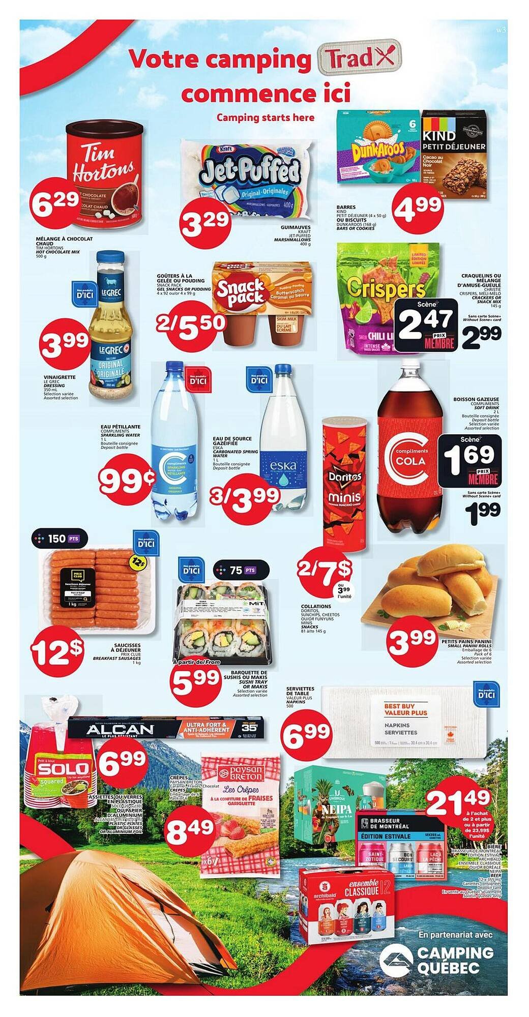 IGA flyer