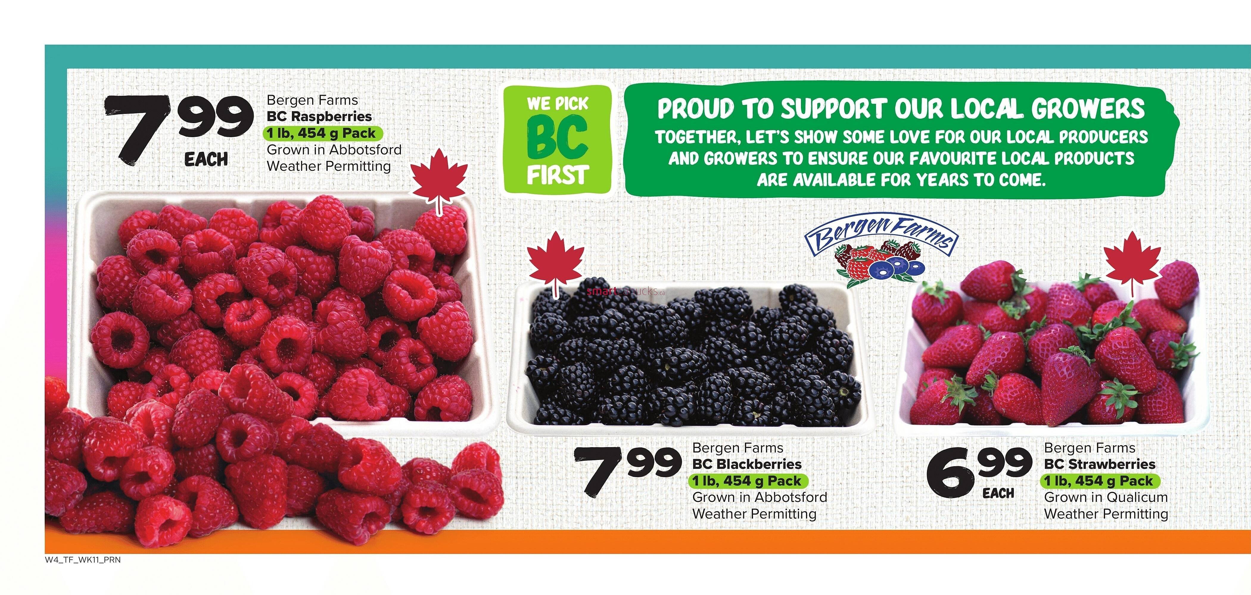 Thrifty Foods flyer